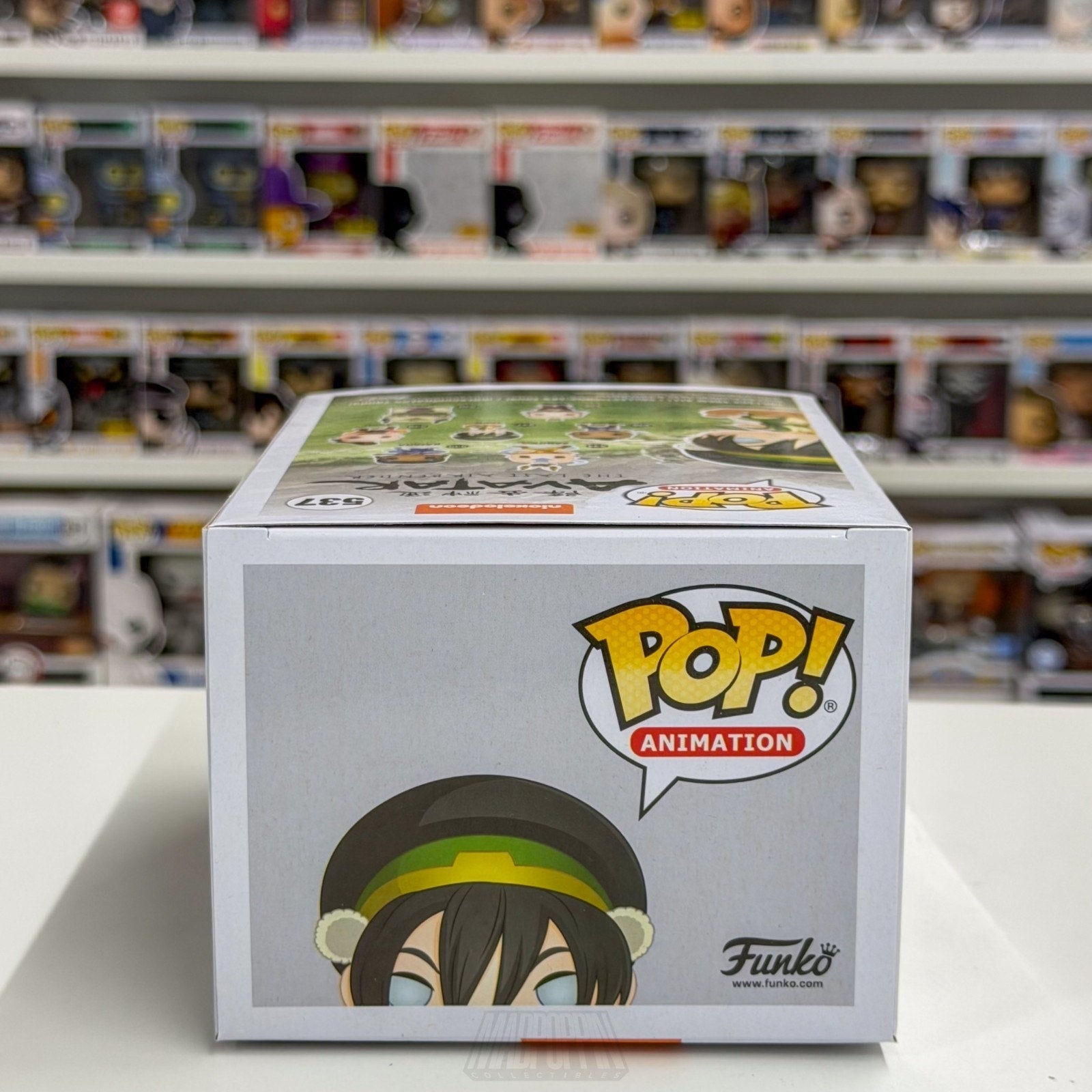 Funko Pop Animation Avatar The Last Airbender Toph Beifong 537 Toy Vinyl Figure