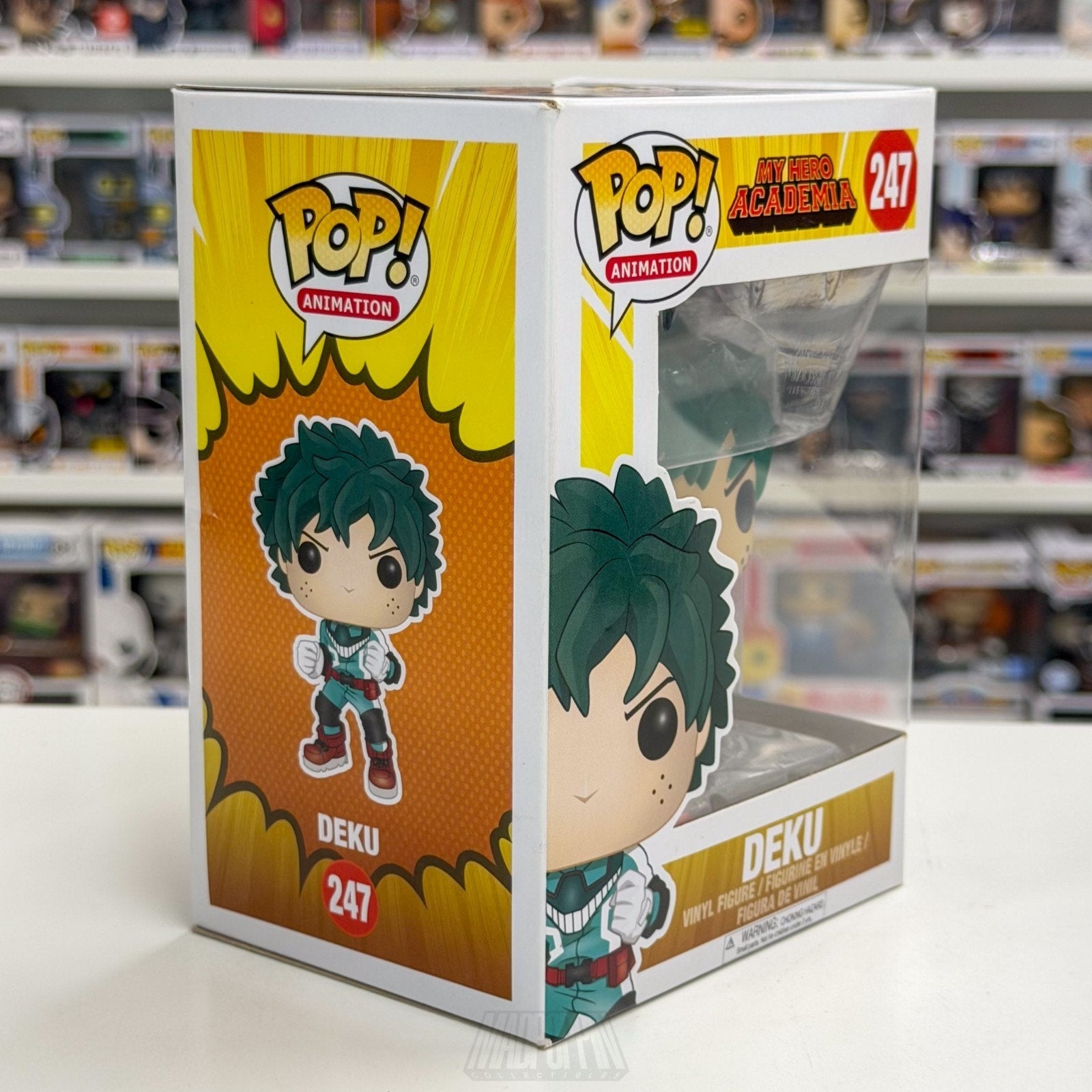 Funko Pop Anime My Hero Academia Deku Izuku Midoriya 247 Japan Manga Toy Figure