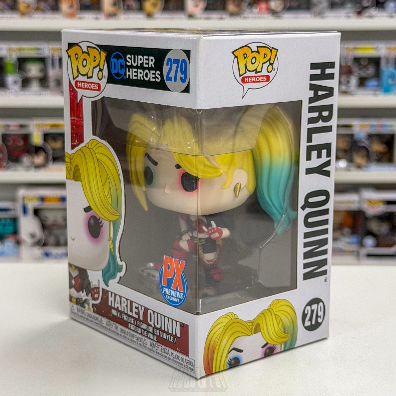 Funko Pop DC Boombox Suicide Squad Rebirth Harley Quinn PX 279 Toy Vinyl Figure