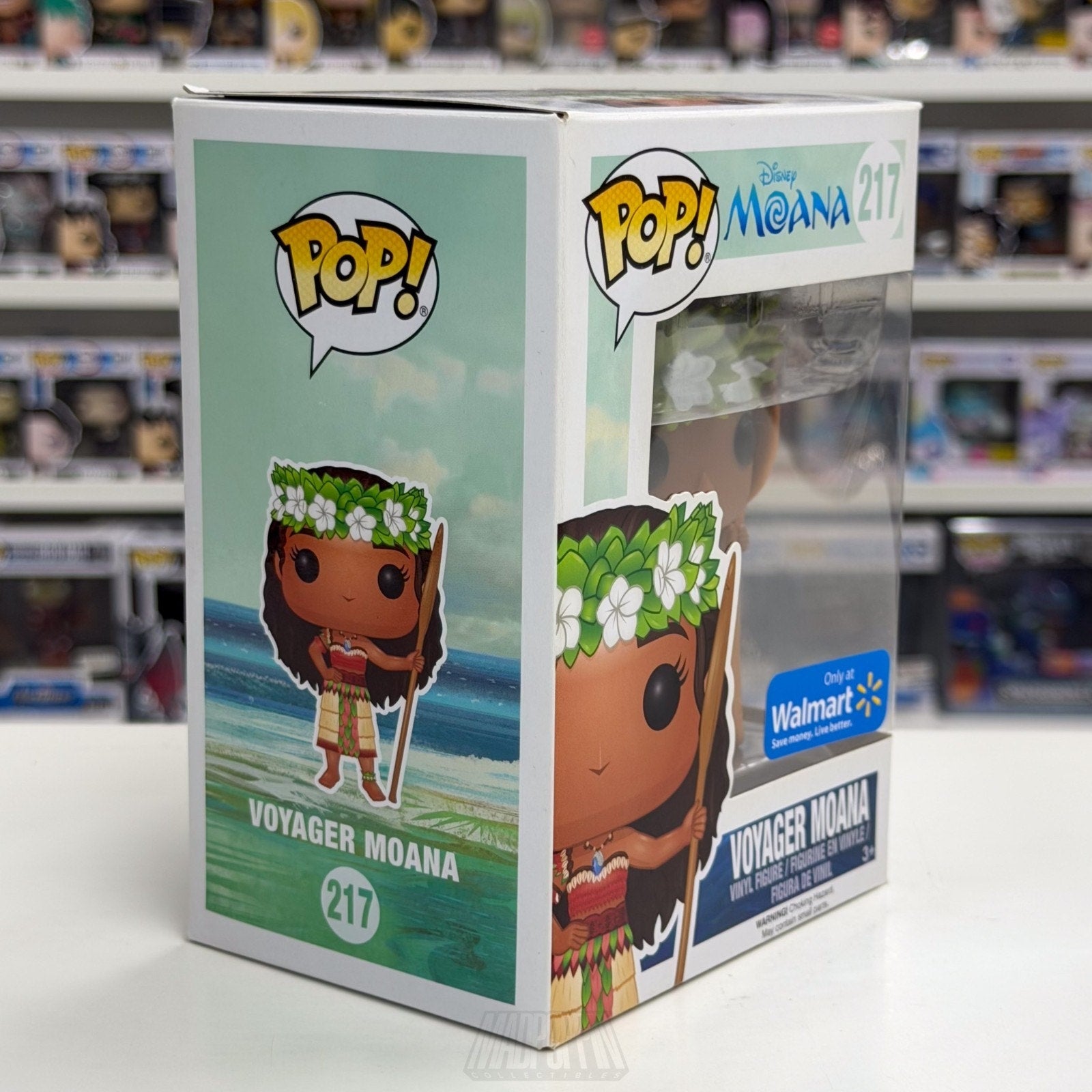 Funko Pop Disney Moana Voyager Walmart 217 Polynesian Princess Toy Vinyl Figure