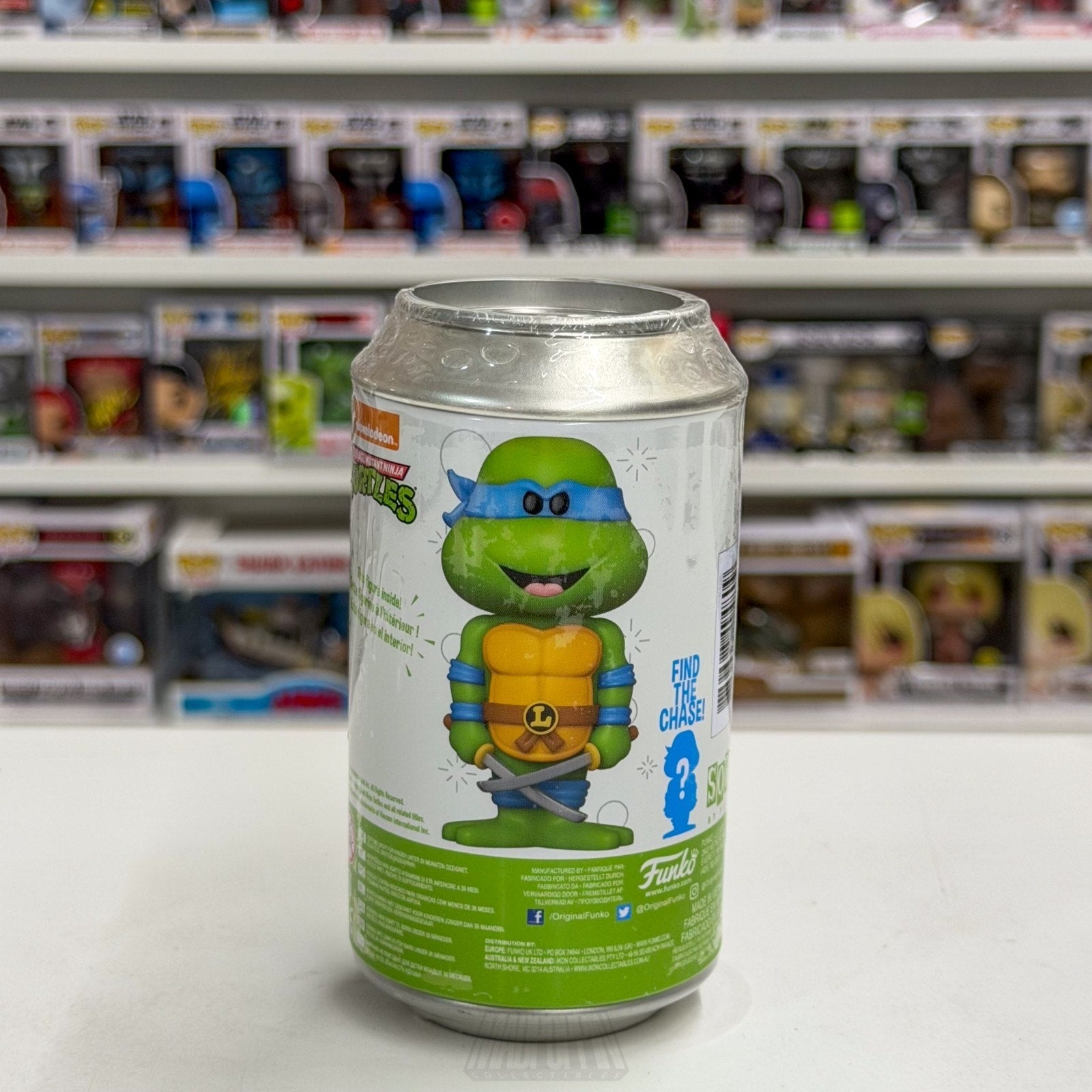 Funko Soda Teenage Mutant Ninja Turtles TMNT Leonardo Nickelodeon Vinyl Figure