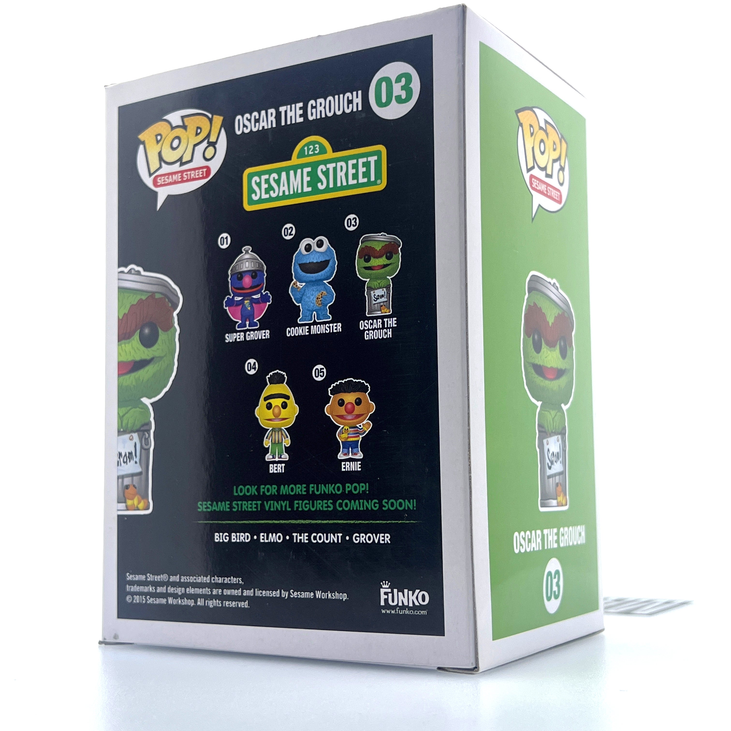 Funko Pop 123 Sesame Street Oscar The Grouch Vaulted 03