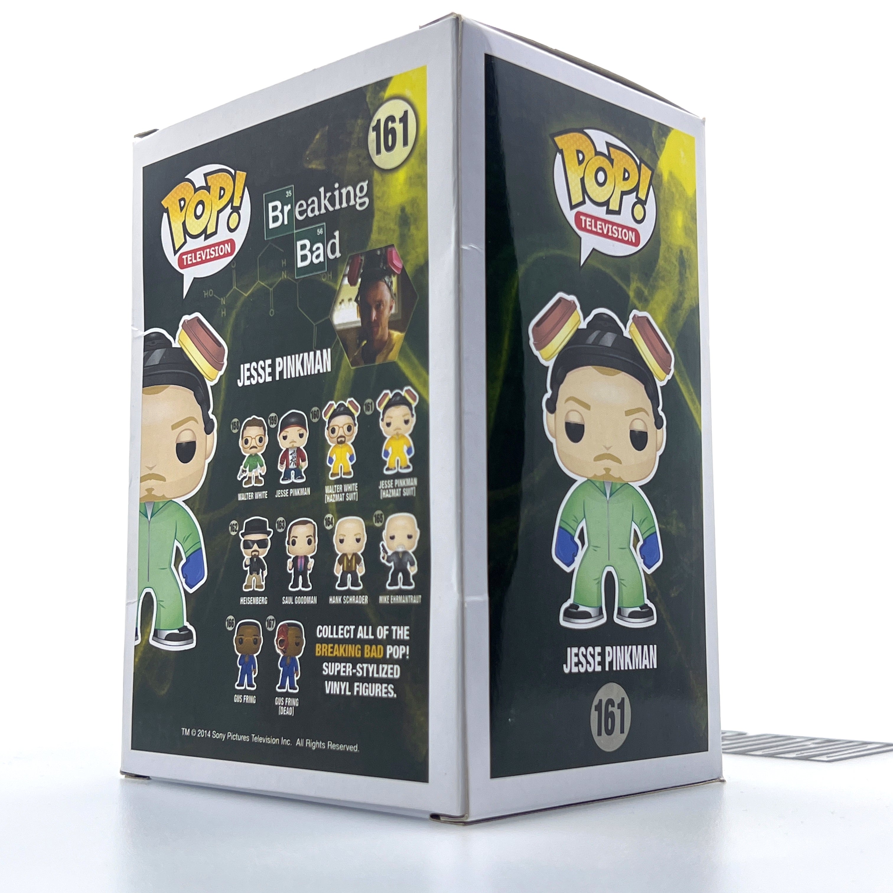 Funko Pop TV Breaking Bad Jesse Pinkman Haz Mat Suit Green Entertainment Earth 161
