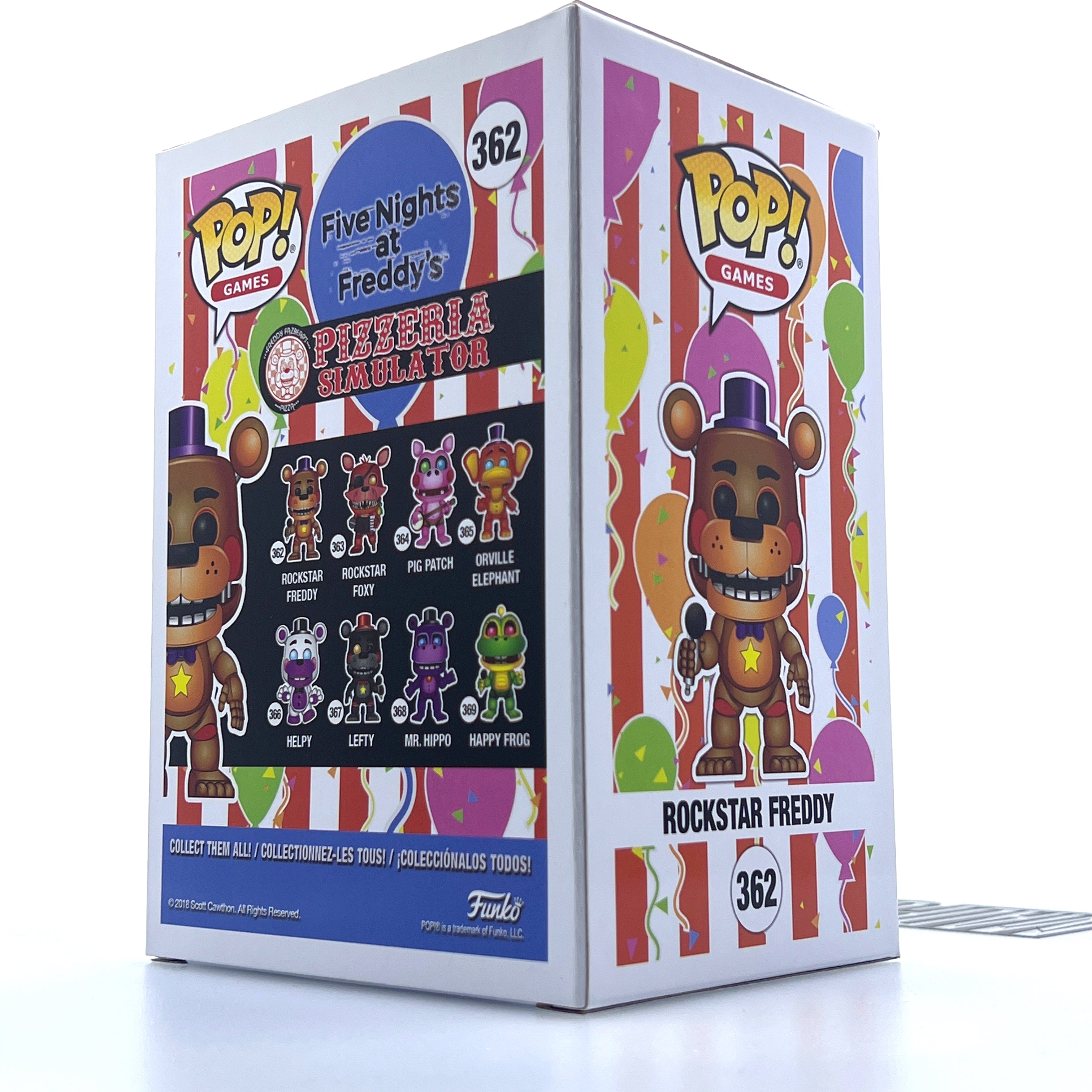 Funko Pop Games Five Nights at Freddy's Rockstar Freddy Vaulted 362