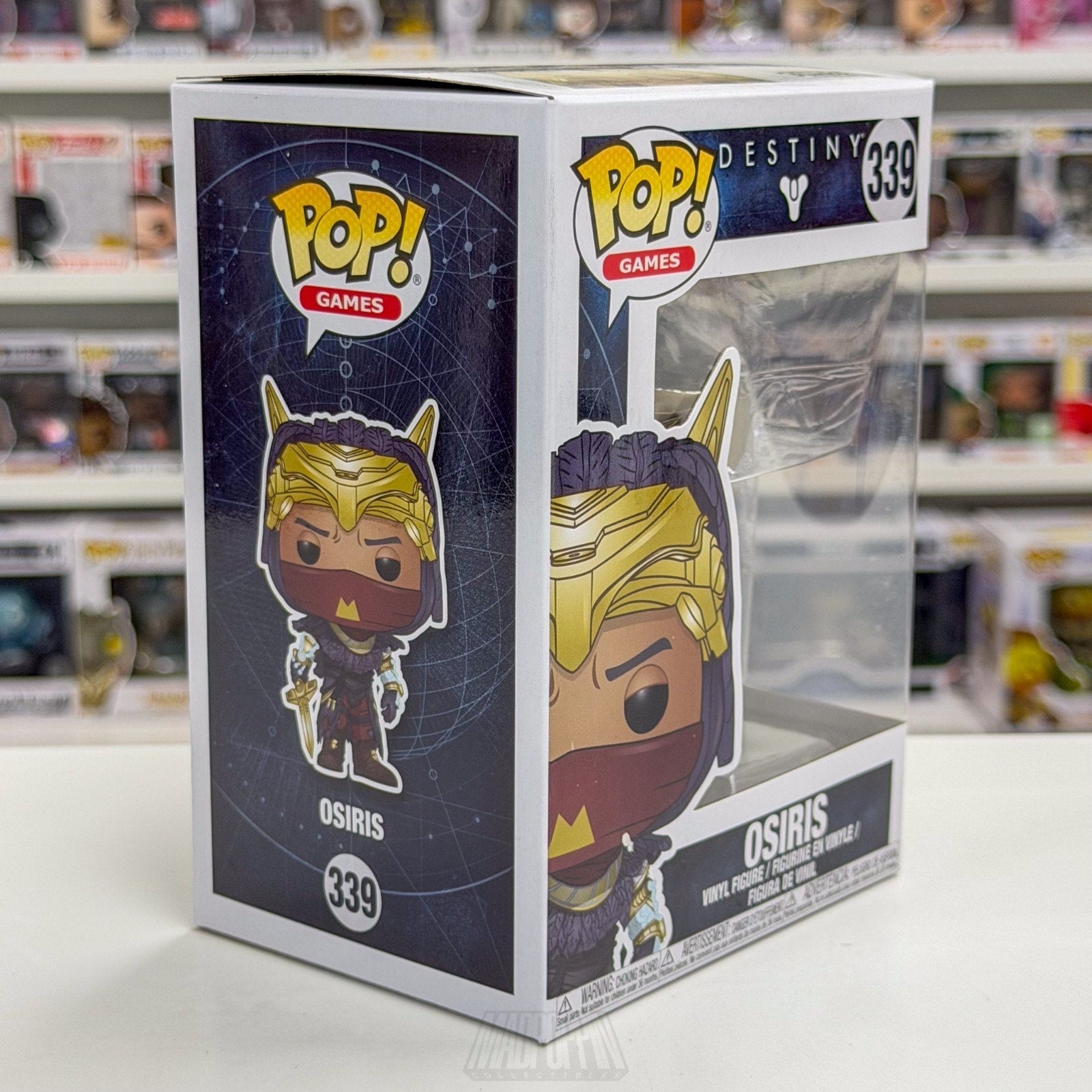 Funko Pop Video Games Destiny Osiris 339 Warlock Playstation Toy Vinyl Figure