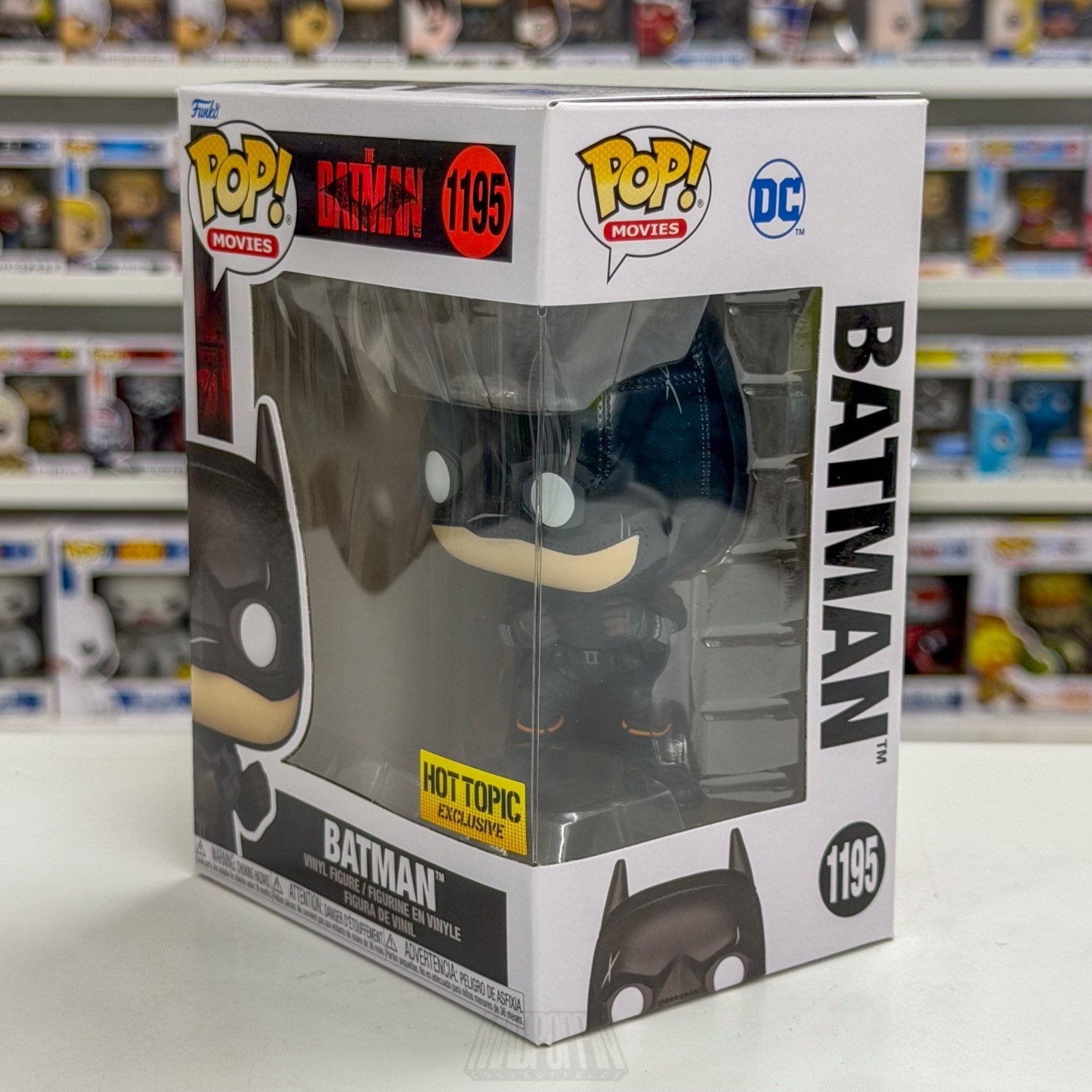 Funko Pop DC Movies Batman Battle Damage Hot Topic 1195 Detective Vinyl Figure
