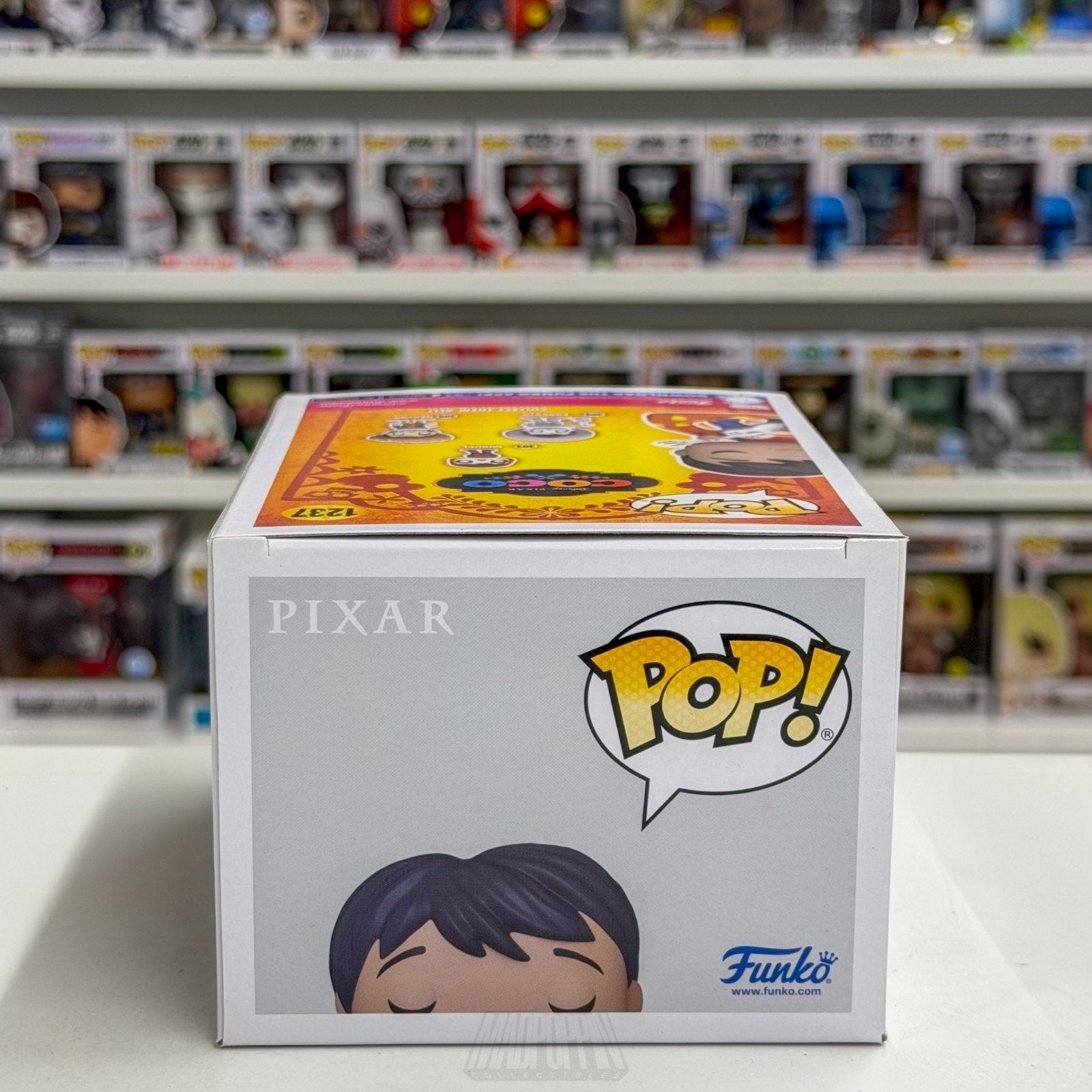 Funko Pop Disney Pixar Coco Miguel w/Guitar Glow BoxLunch 1237 Toy Vinyl Figure