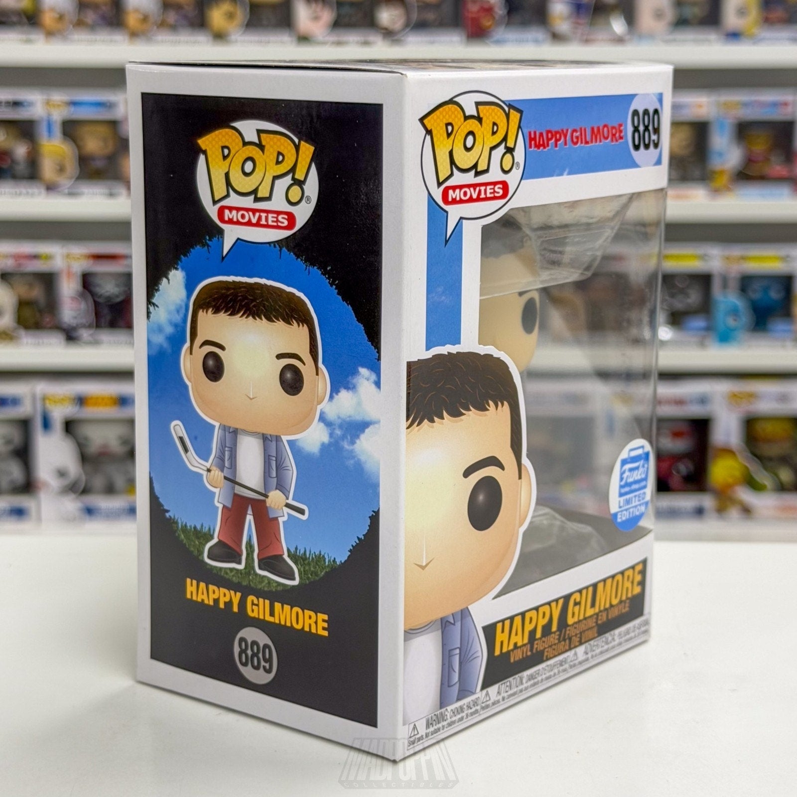 Funko Pop Movies Happy Gilmore Hockey Stick Shop Exclusive 889 Toy Vinyl Figure