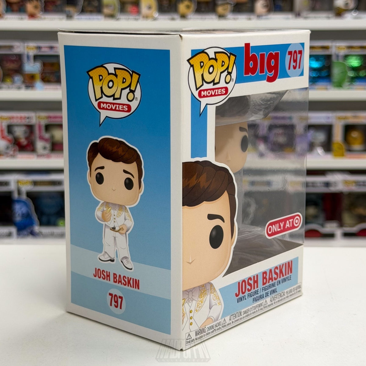 Funko Pop Movies Big Josh Baskin White Tuxedo Target Exclusive 797 Vinyl Figure