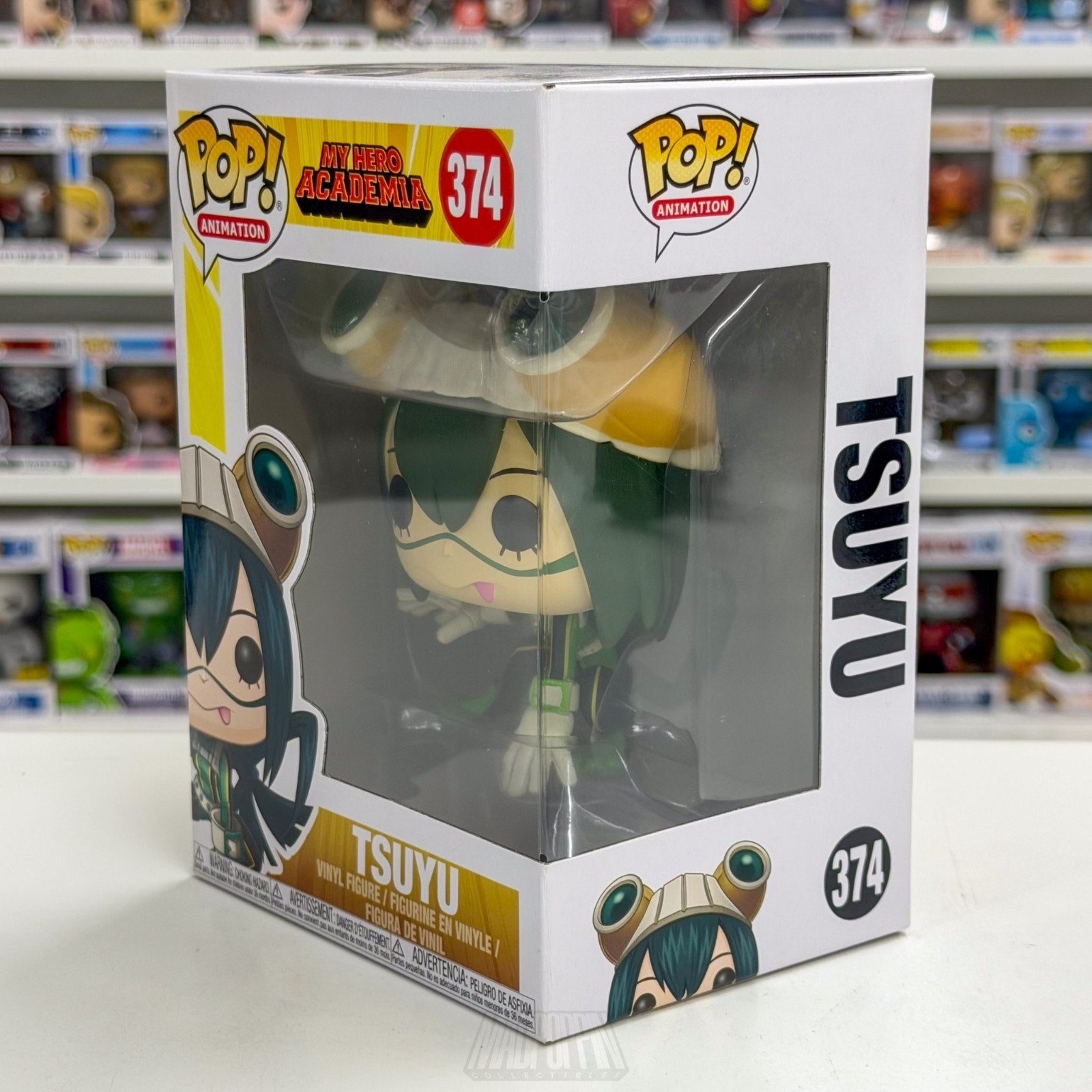 Funko Pop Anime My Hero Academia Tsuyu Froppy 374 Japanese Manga Vinyl Figure