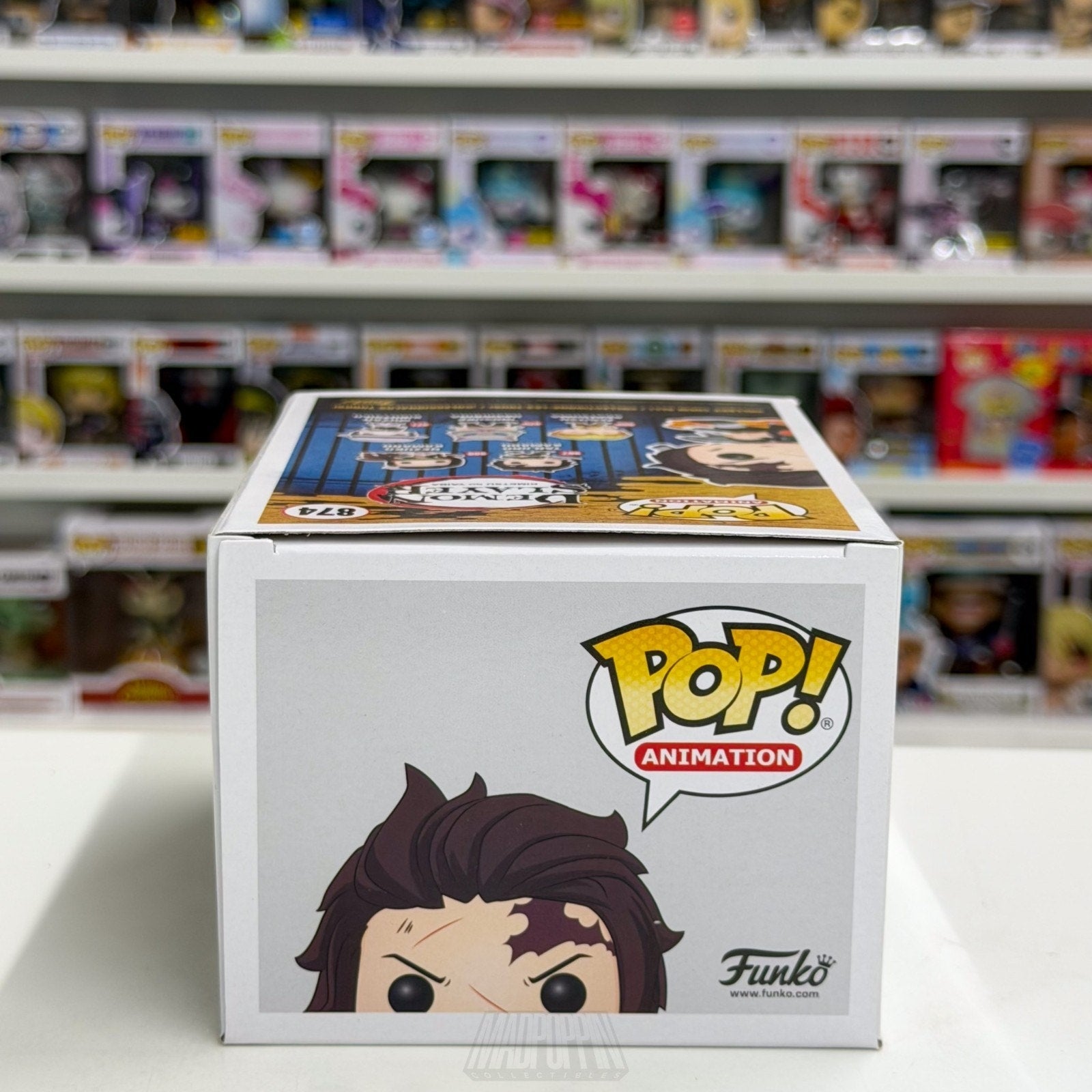Funko Pop Anime Demon Slayer Tanjiro Kamado Hinokami Kagura Dance 874 Toy Figure