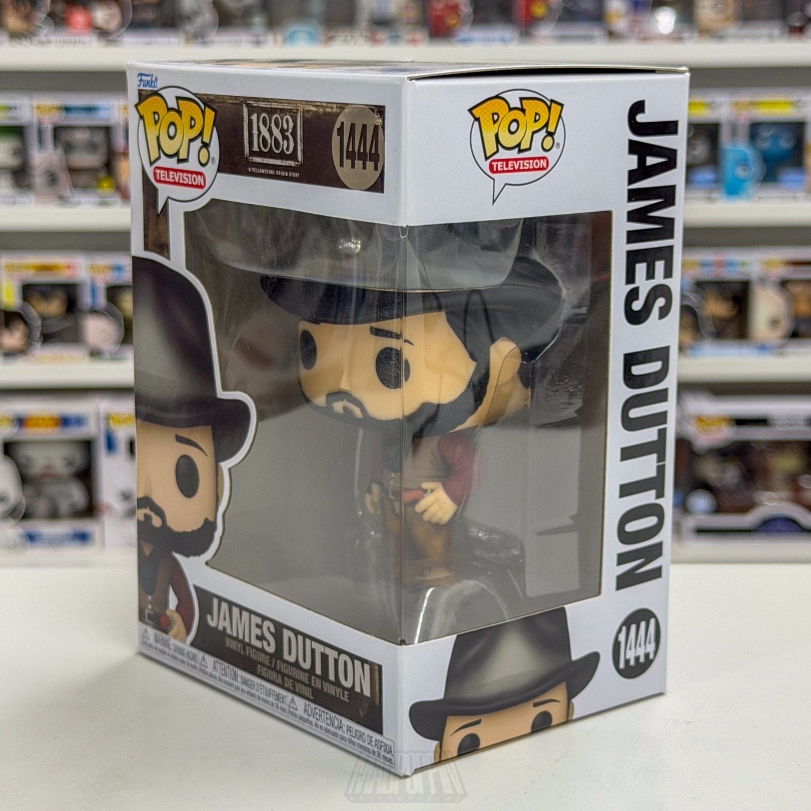 Funko Pop TV 1883 Yellowstone Origin Story James Dutton 1444 Western Toy Figure