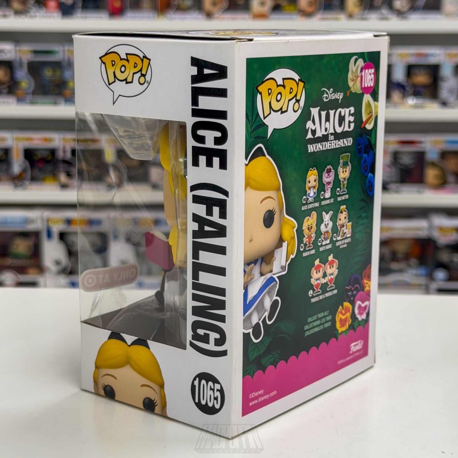Funko Pop Disney Alice In Wonderland Falling Target Exclusive 1065 Vinyl Figure