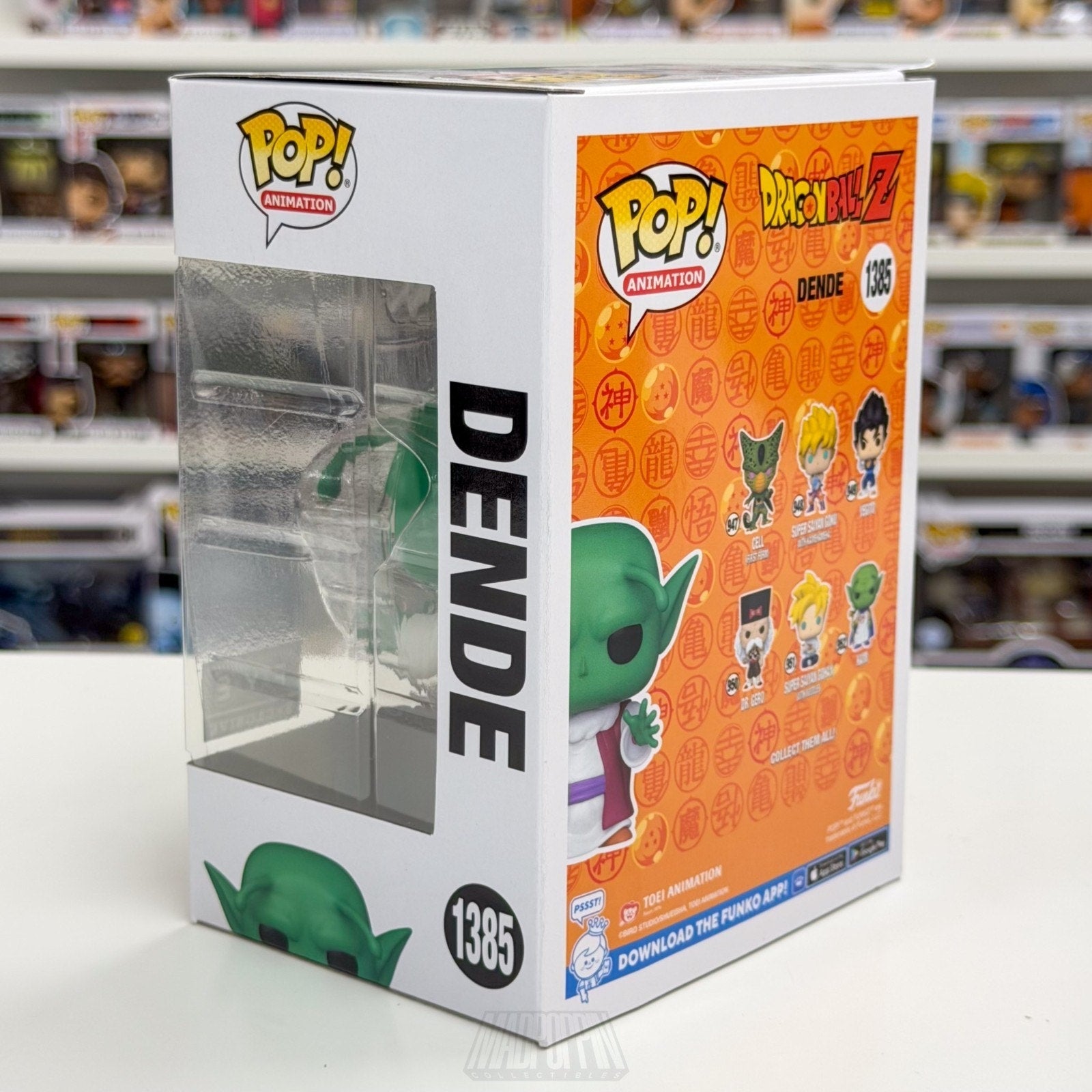 Funko Pop Anime Dragon Ball Z Dende FYE 1385 Japanese Manga Toy Vinyl Figure
