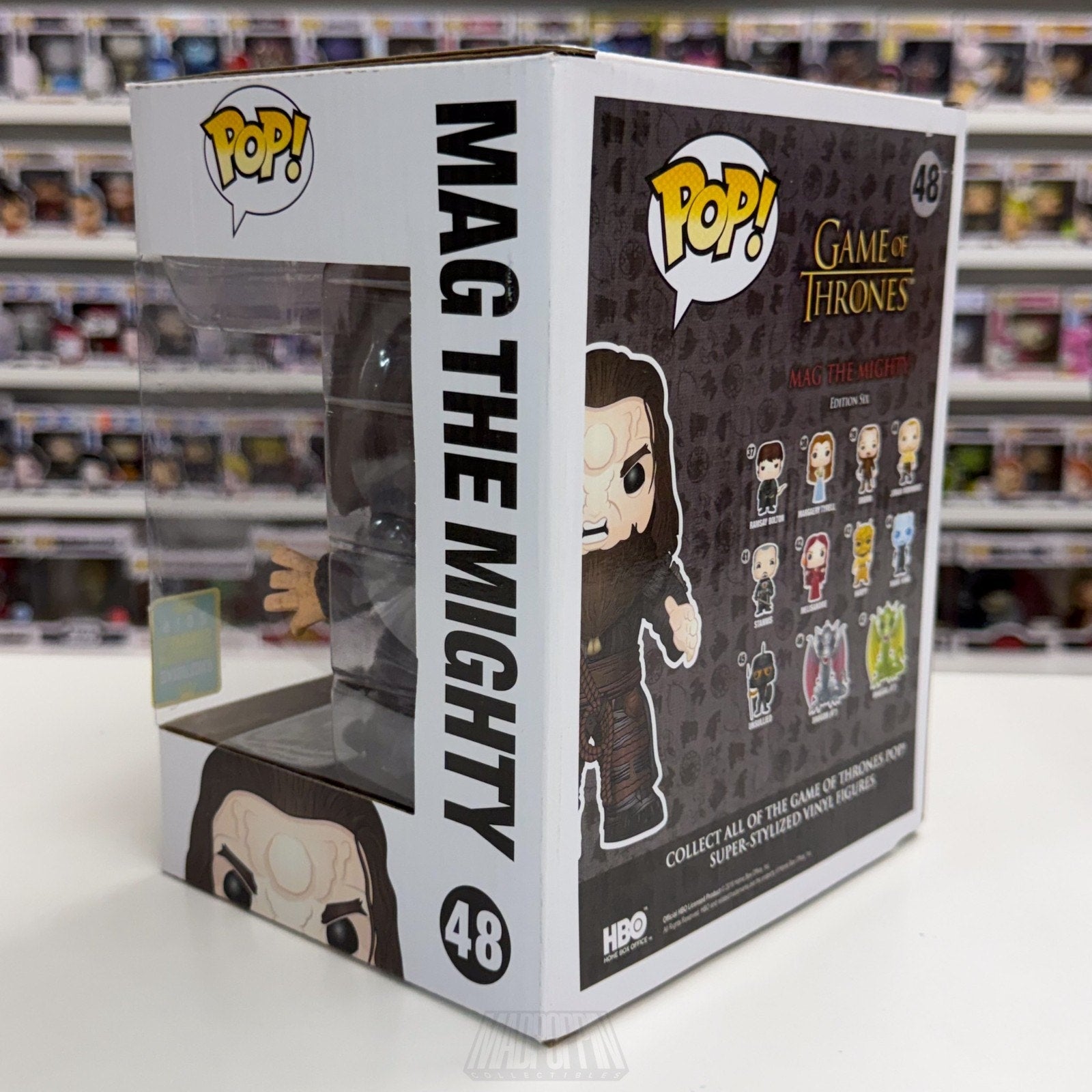 Funko Pop TV HBO Game of Thrones Mag the Mighty 6" SDCC 48 Giant Vinyl Figure