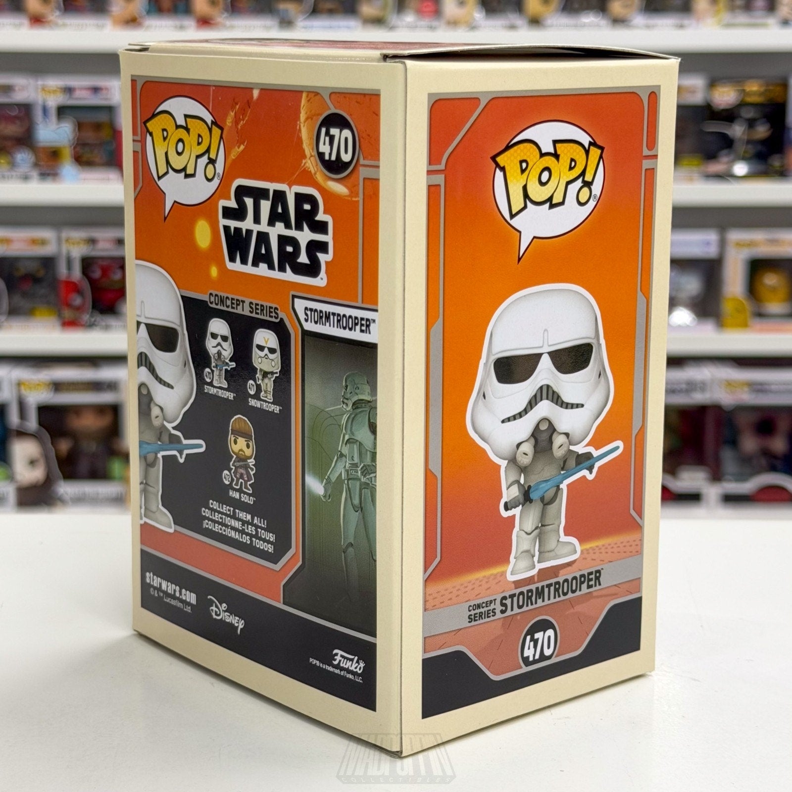 Funko Pop Star Wars Concept Series Stormtrooper 470 Galactic Empire Vinyl Figure