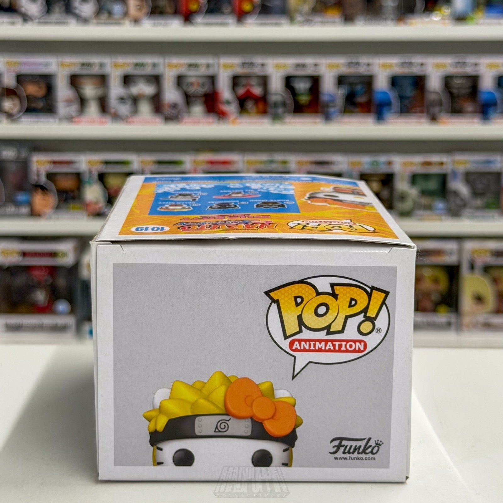 Funko Pop Anime Naruto x Hello Kitty 1019 Kawaii Cute Cat Japanese Vinyl Figure