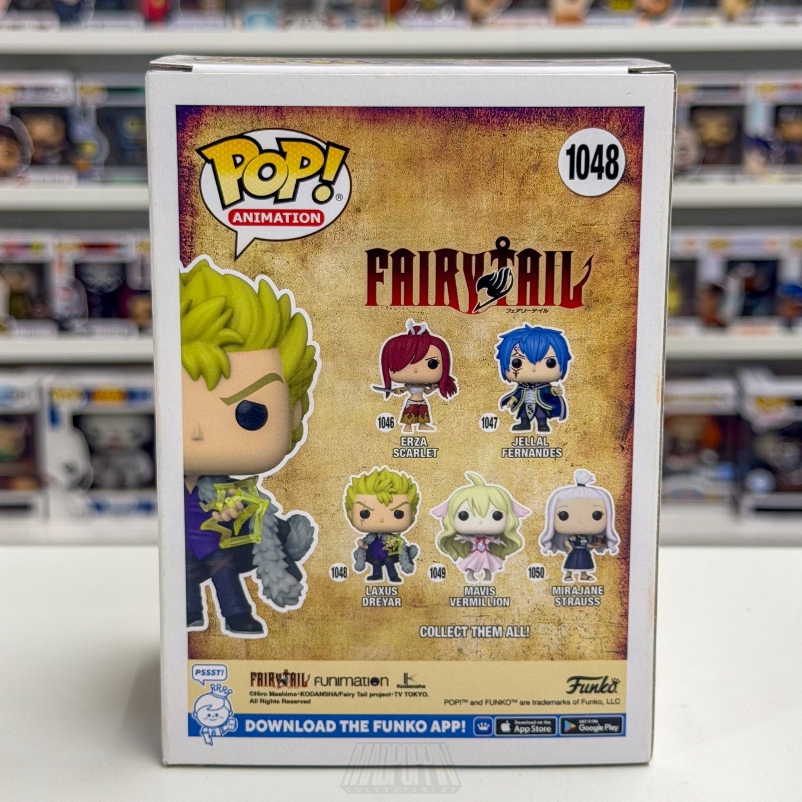 Funko Pop Anime Fairy Tail Laxus Dreyar 1048 Wizards Japanese Manga Vinyl Figure