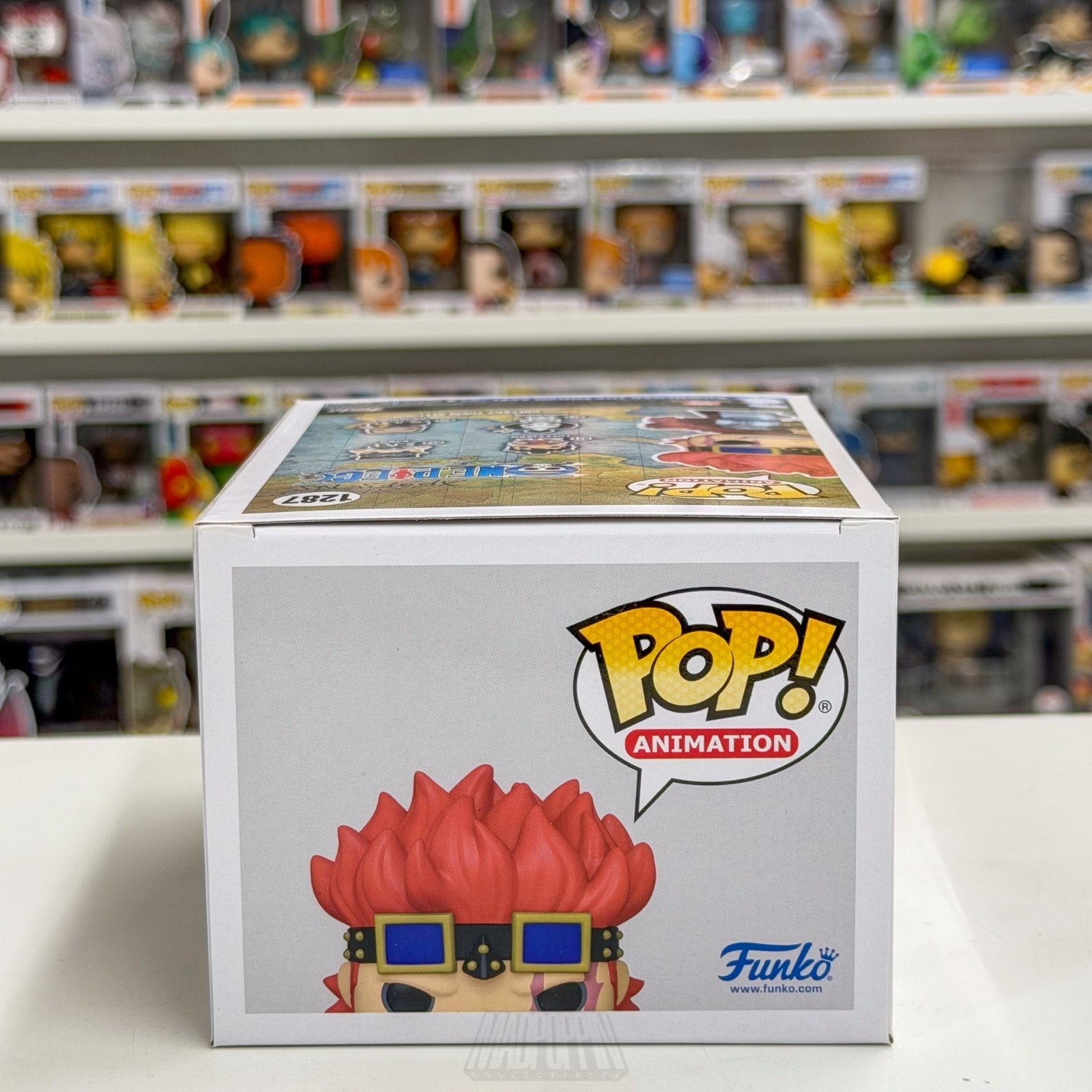 Funko Pop Anime One Piece Eustass Kid WonderCon 1287 Pirate RARE Vinyl Figure