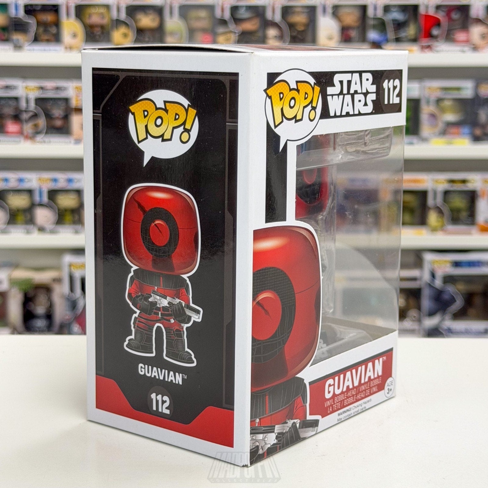 Funko Pop Star Wars EP 7 Force Awakens Guavian 112 Red Armor Toy Vinyl Figure