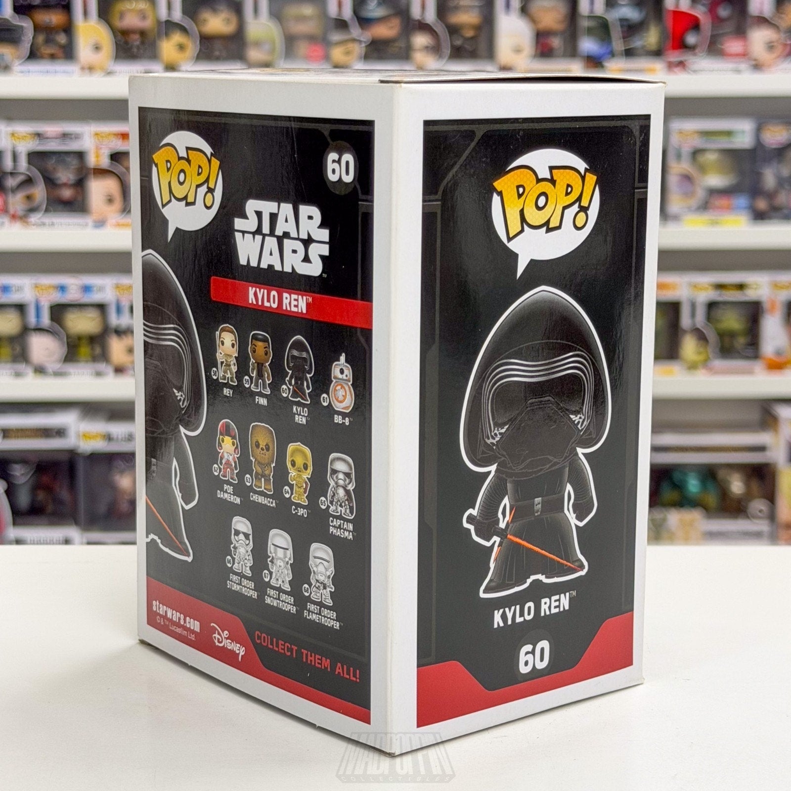Funko Pop Star Wars EP 7 Force Awakens Kylo Ren 60 Force Sith Lord Vinyl Figure