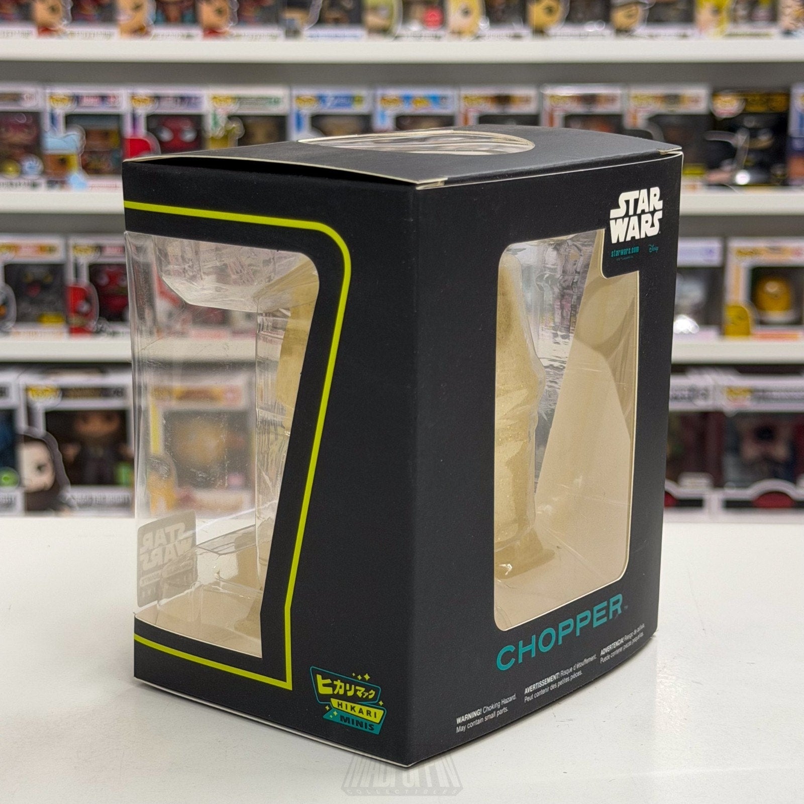 Funko Hikari Mini XS Star Wars Smugglers Bounty Rebels Chopper Gold Glitter Toy