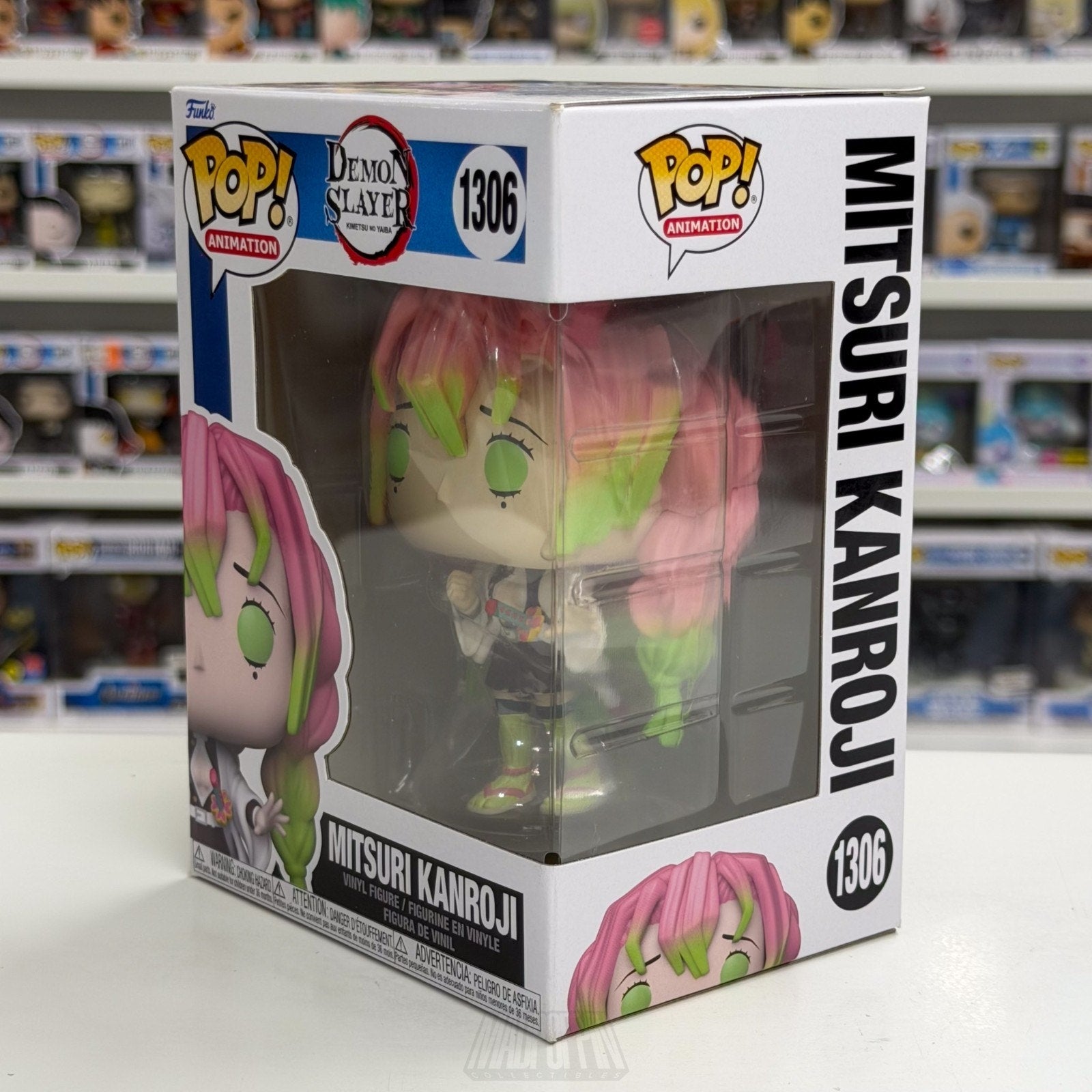 Funko Pop Anime Demon Slayer Mitsuri Kanroji 1306 Japan Manga Toy Vinyl Figure