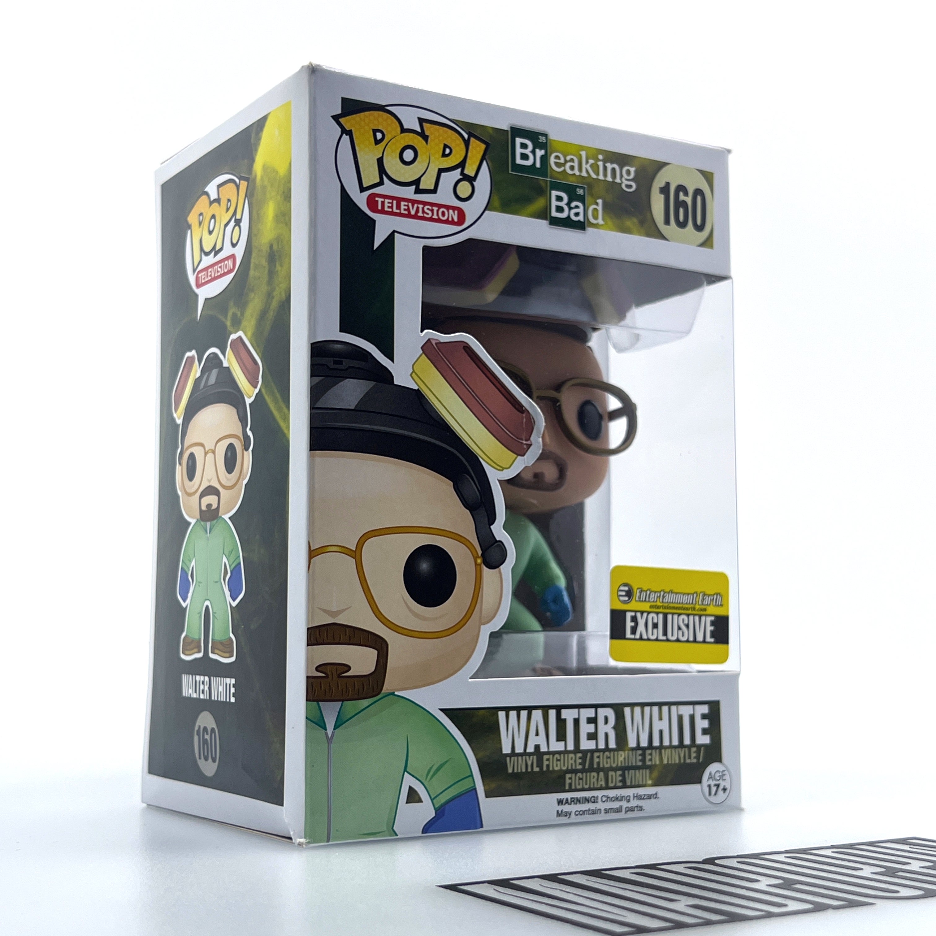 Funko Pop TV Breaking Bad Walter White Haz Mat Suit Green Entertainment Earth 160