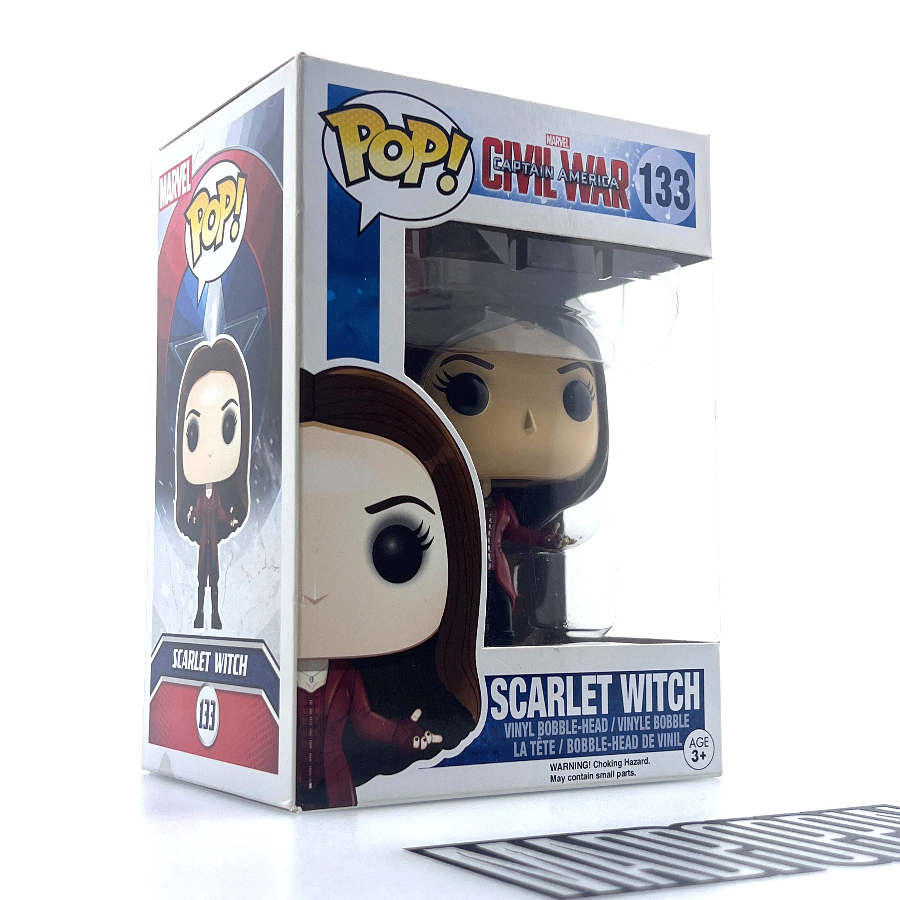 Funko Pop Marvel Captain America Civil War Scarlet Witch Vaulted 133
