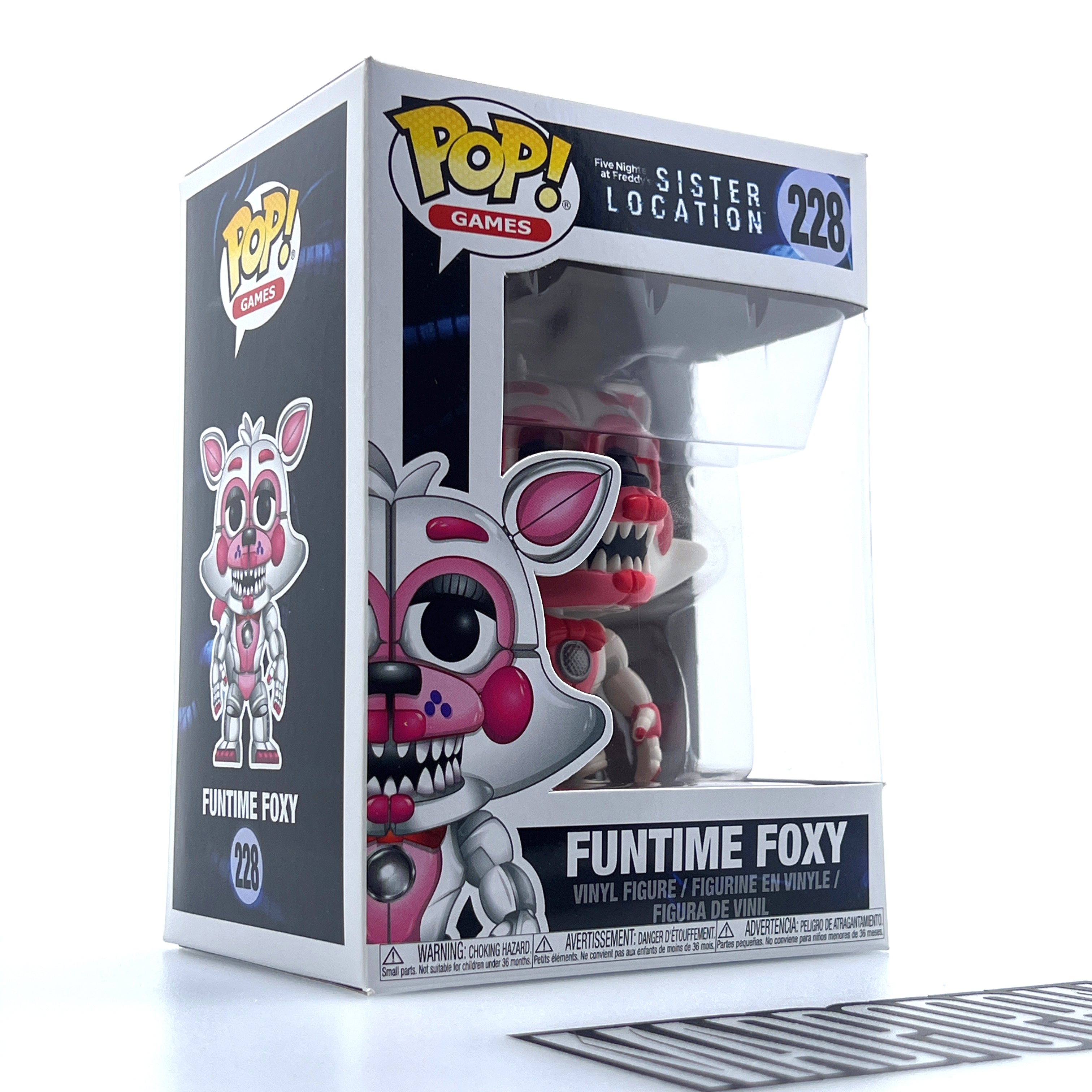 Funko Pop Games Five Nights at Freddy's Sister Location Funtime Foxy Vaulted 228