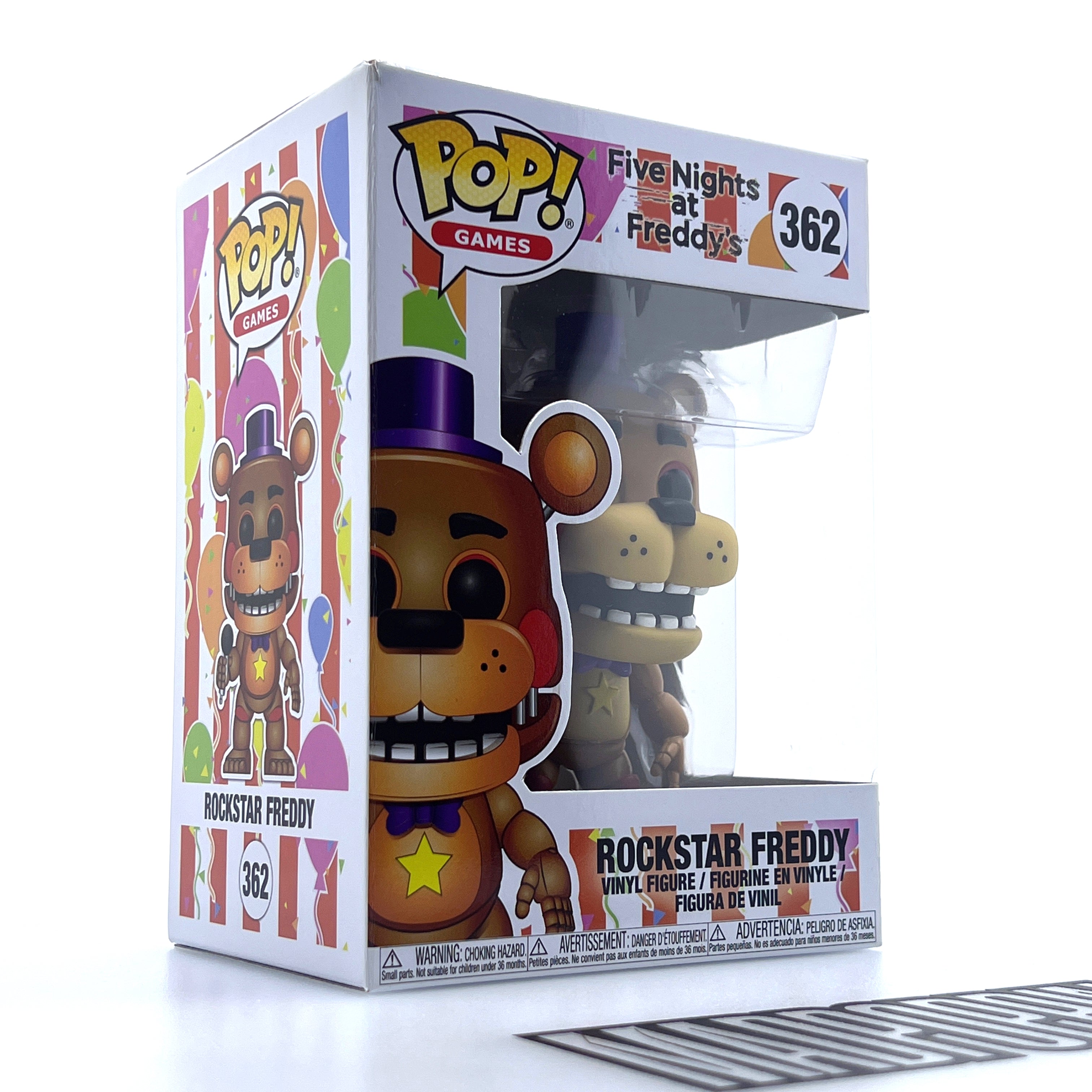 Funko Pop Games Five Nights at Freddy's Rockstar Freddy Vaulted 362