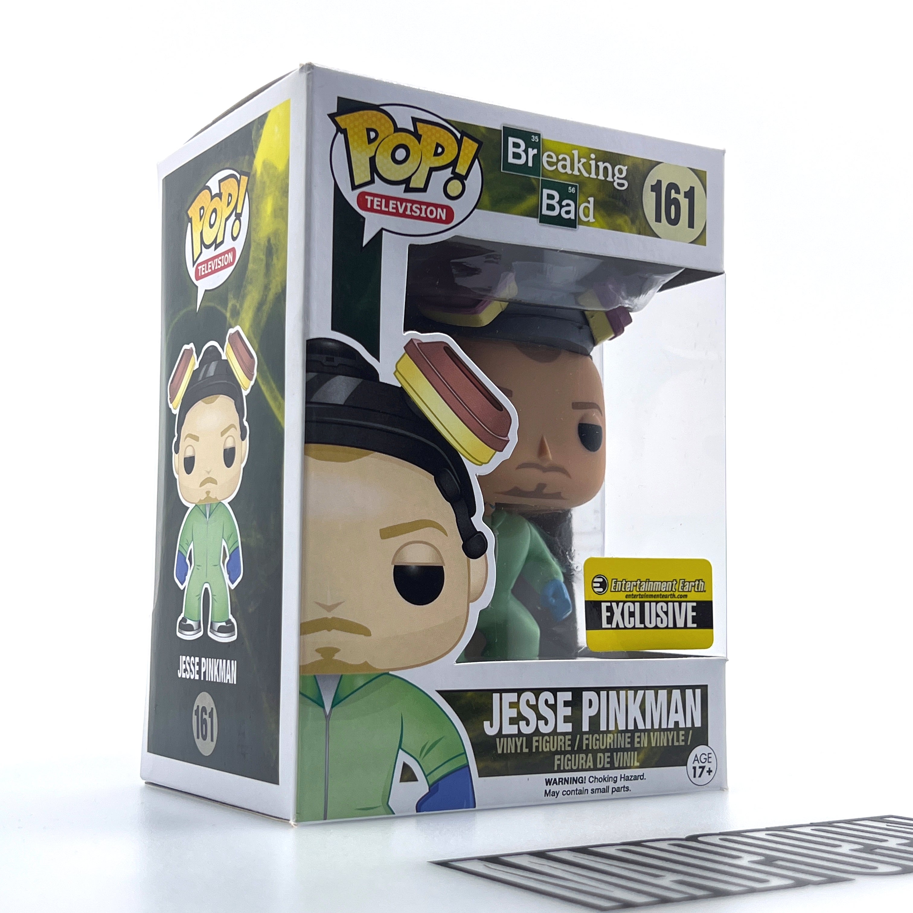 Funko Pop TV Breaking Bad Jesse Pinkman Haz Mat Suit Green Entertainment Earth 161