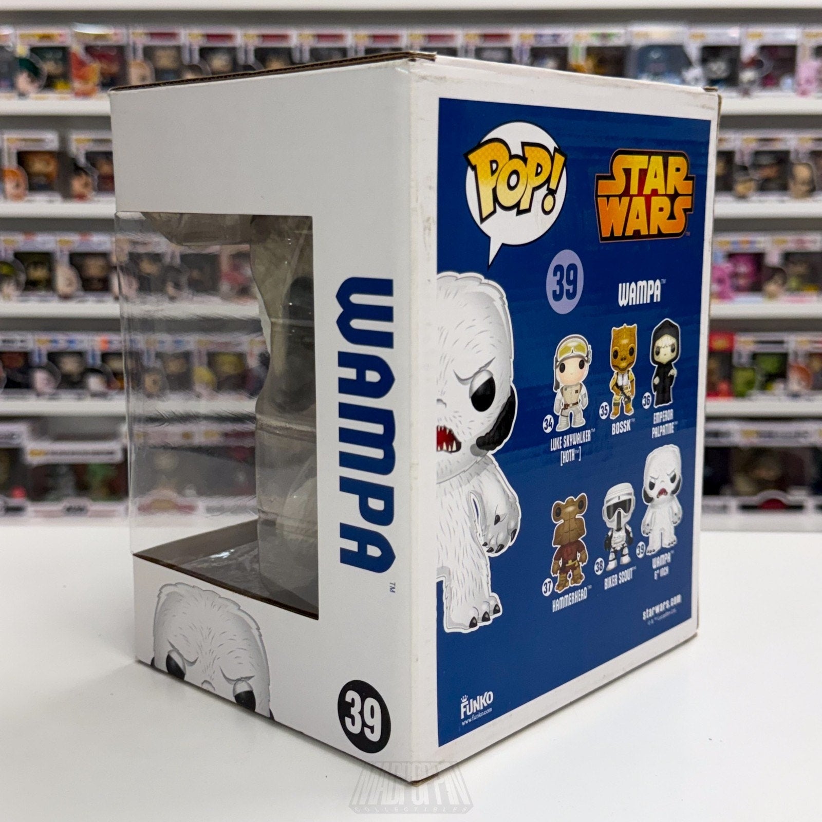 Funko Pop Star Wars Wampa 39 Empire Strikes Back Ice Monster Toy Vinyl 6" Figure