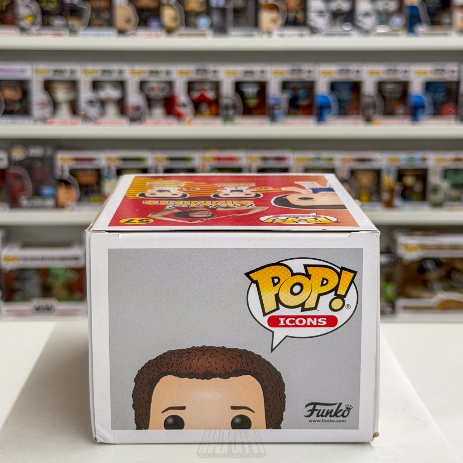 Funko Pop Icons Richard Simmons Blue 57 Fitness Aerobics Instructor Vinyl Figure