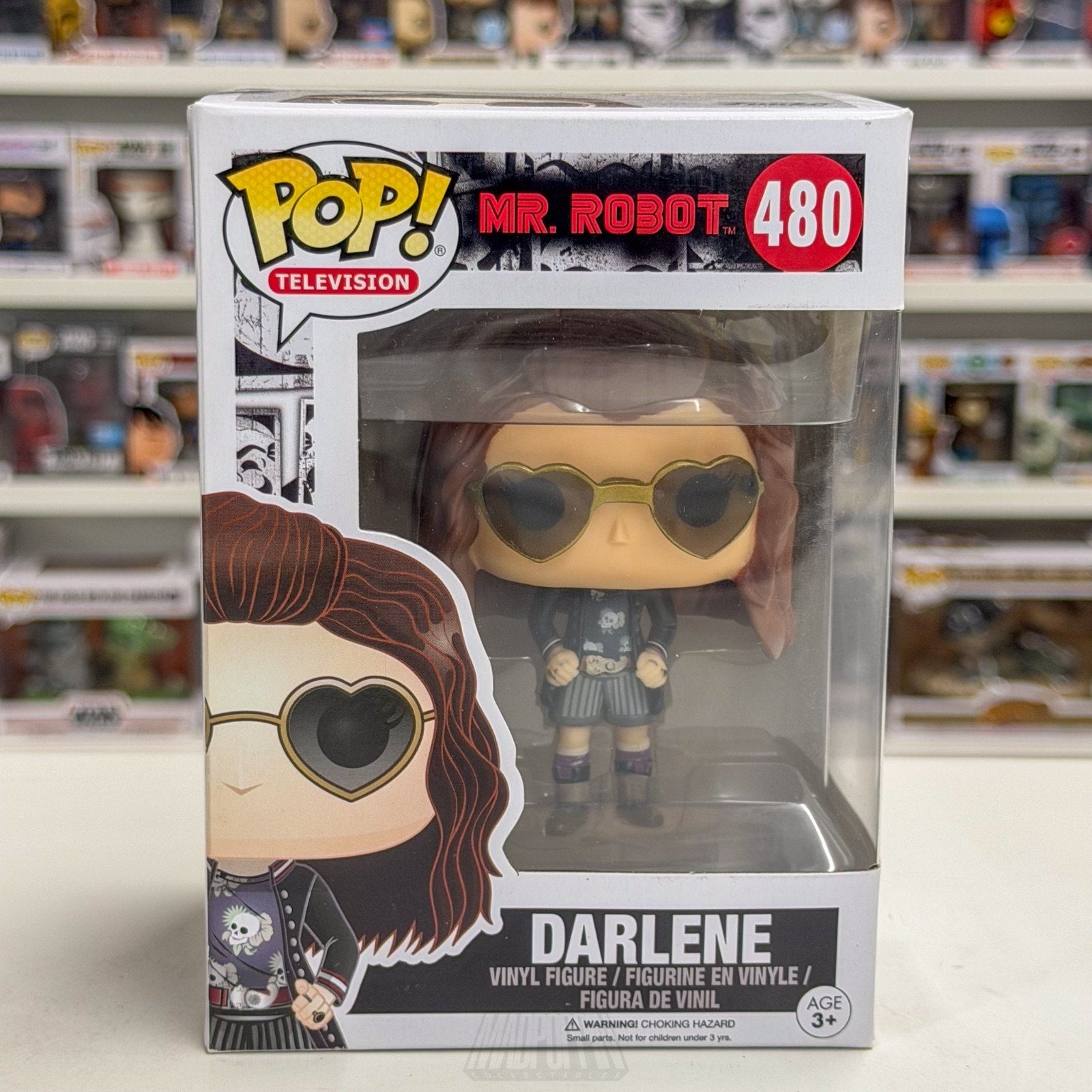 Funko Pop TV Mr Robot Darlene Alderson 480 Cyber Hacker Drama Toy Vinyl Figure
