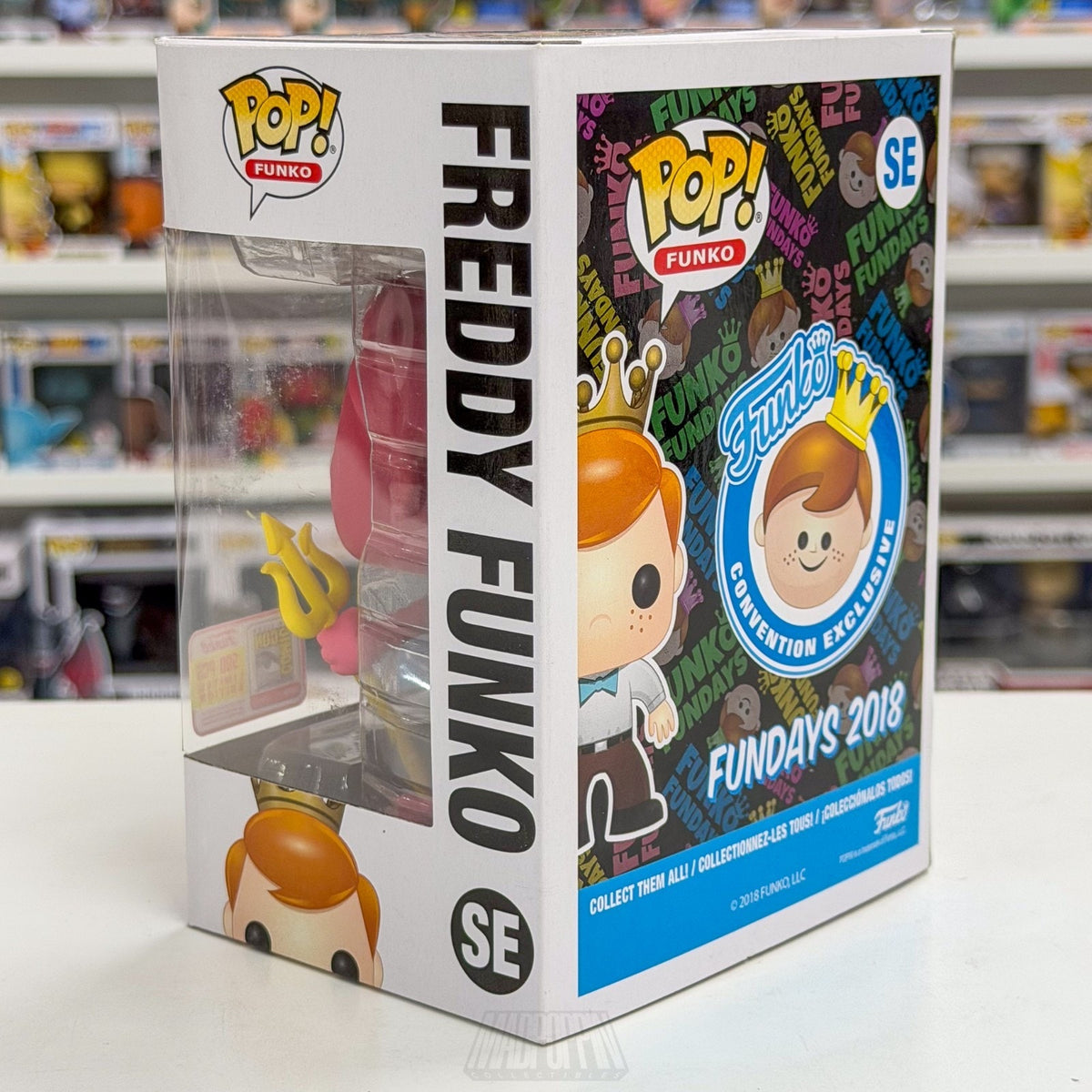 Funko Pop Freddy as Red Devil Cuphead 500 PCS Fundays 2018 SE Toy Vinyl Figure