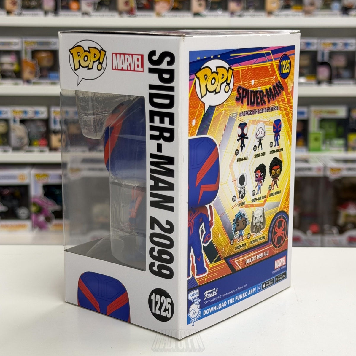 Funko Pop Marvel Across the Spider-Verse Spider-Man 2099 1225 Toy Vinyl Figure