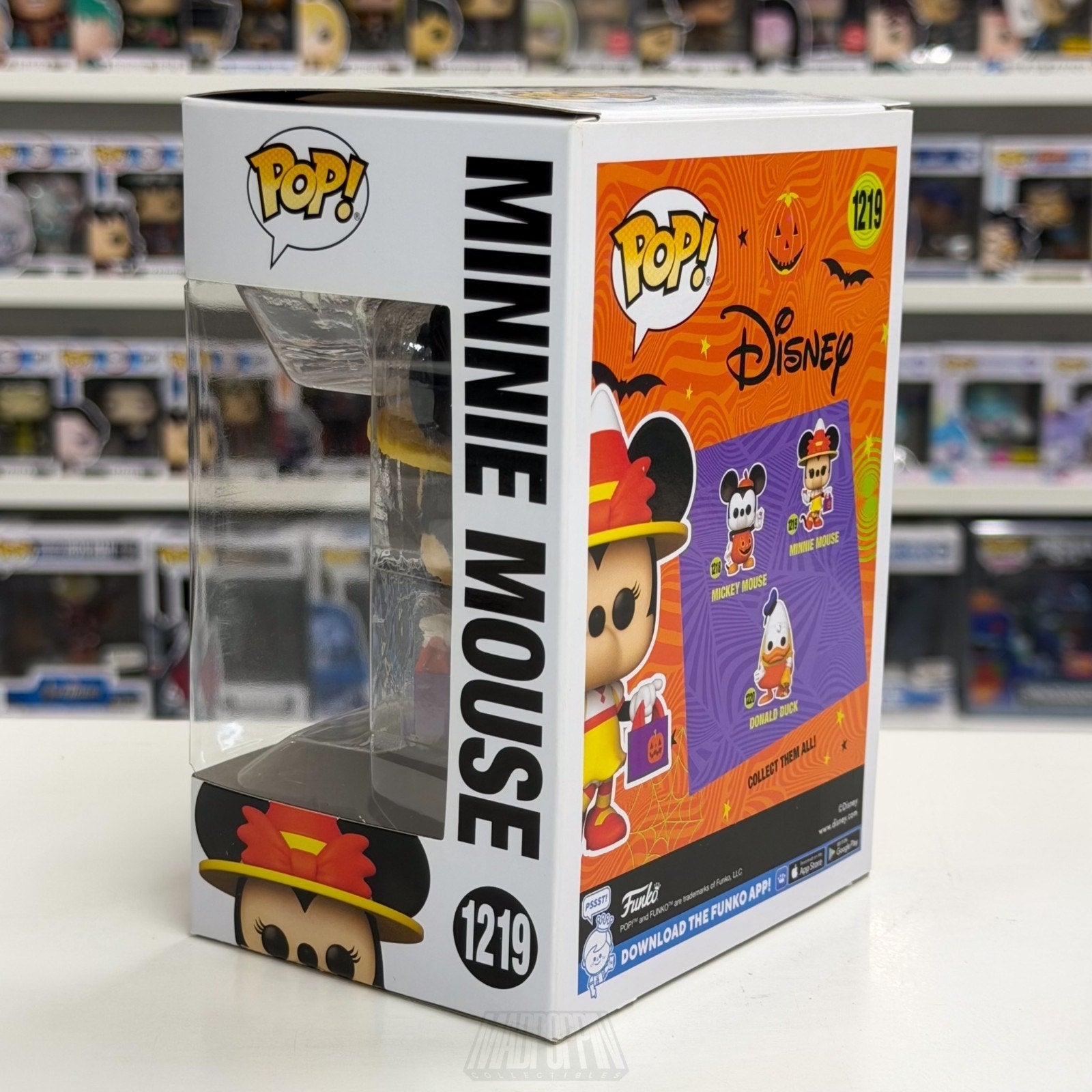 Funko Pop Disney Minnie Mouse Trick or Treat Halloween 1219 Mickey Vinyl Figure