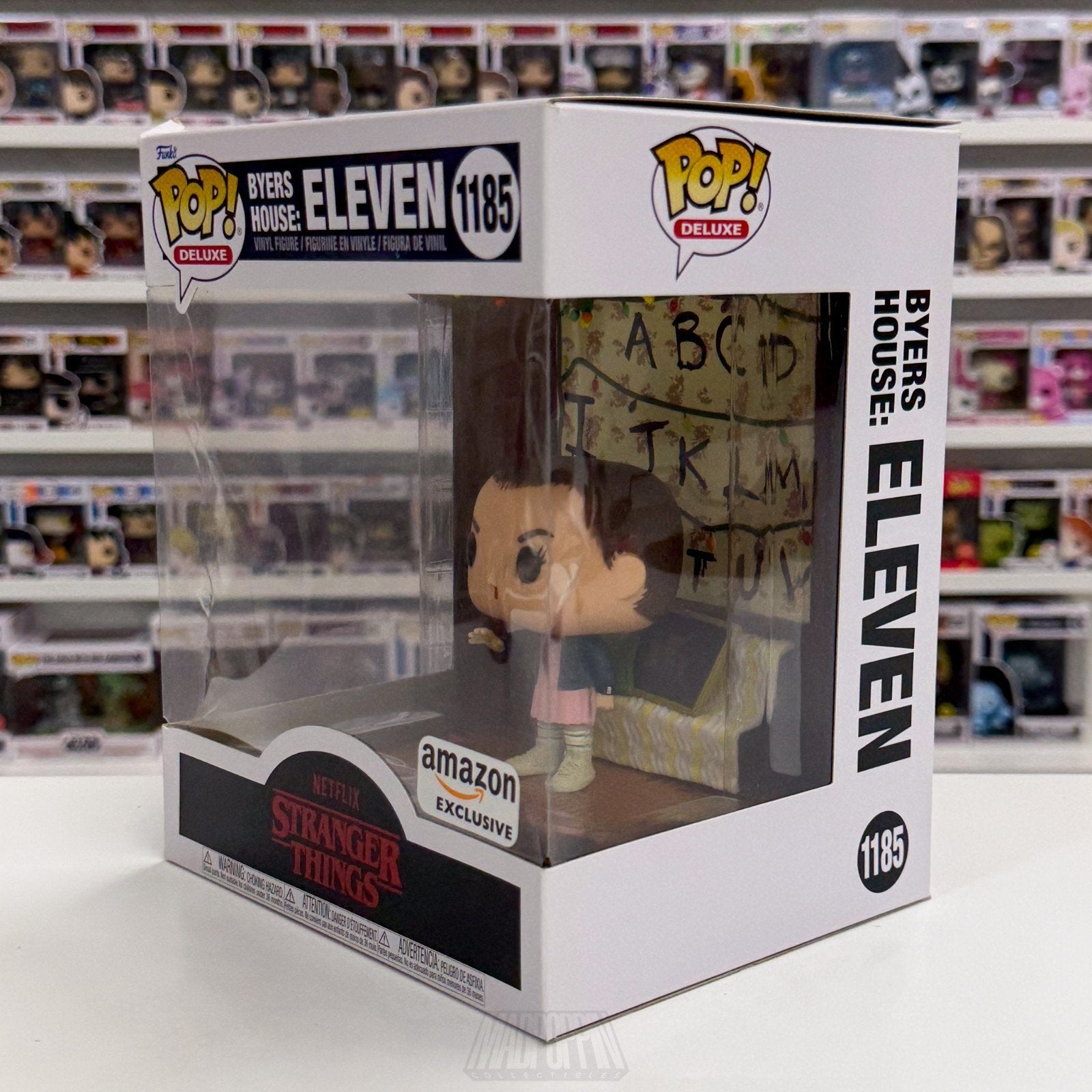 Funko Pop TV Deluxe Stranger Things Byers House Eleven Amazon 1185 Vinyl Figure