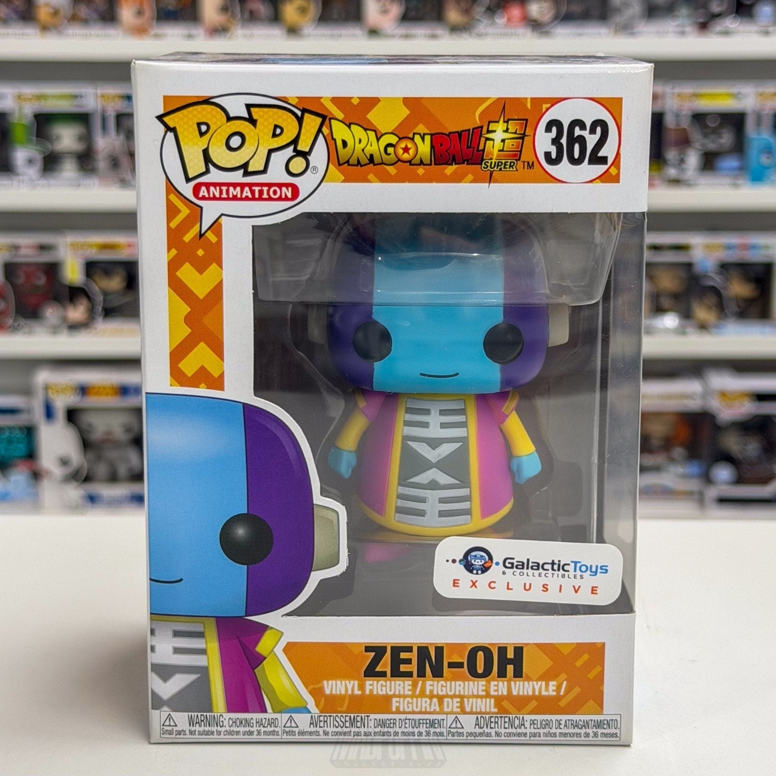 Funko Pop Anime Dragon Ball Super Zen-Oh Galactic Toys 362 Manga Vinyl Figure