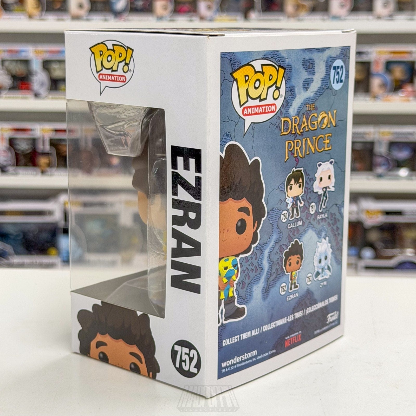 Funko Pop Animation The Dragon Prince Ezran 752 Netflix Fantasy Toy Vinyl Figure
