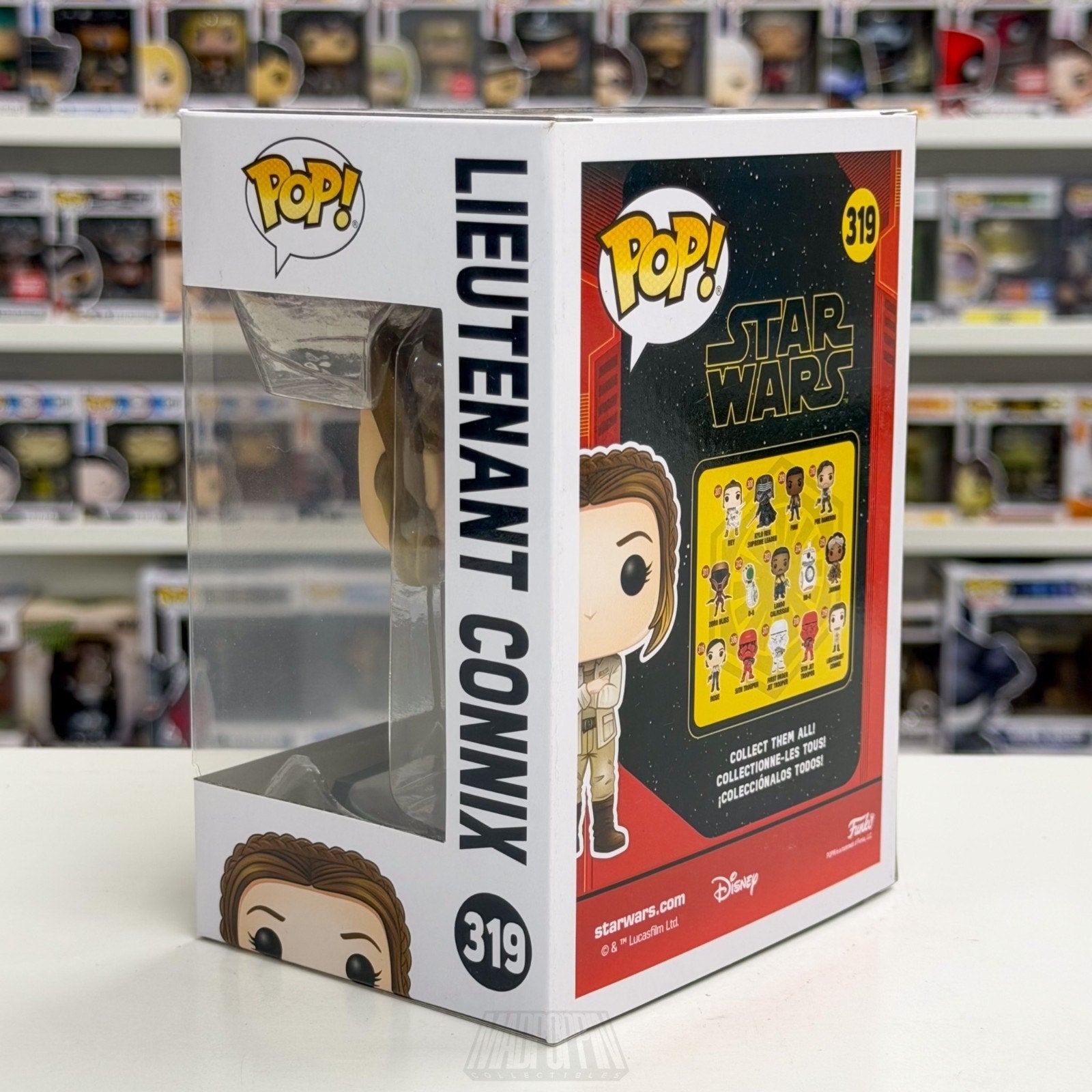 Funko Pop Star Wars EP9 Rise of Skywalker Lieutenant Connix 319 Toy Vinyl Figure