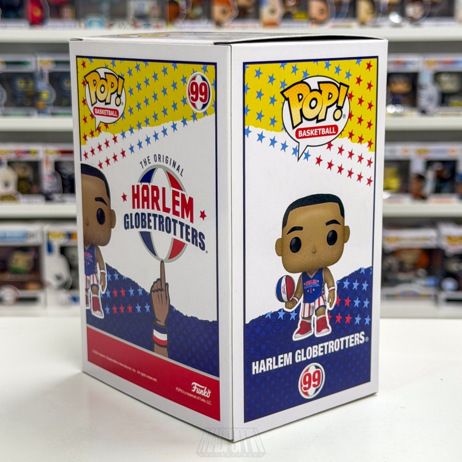 Funko Pop Basketball Harlem Globetrotters 99 Comedy Exhibition Toy Vinyl Figure