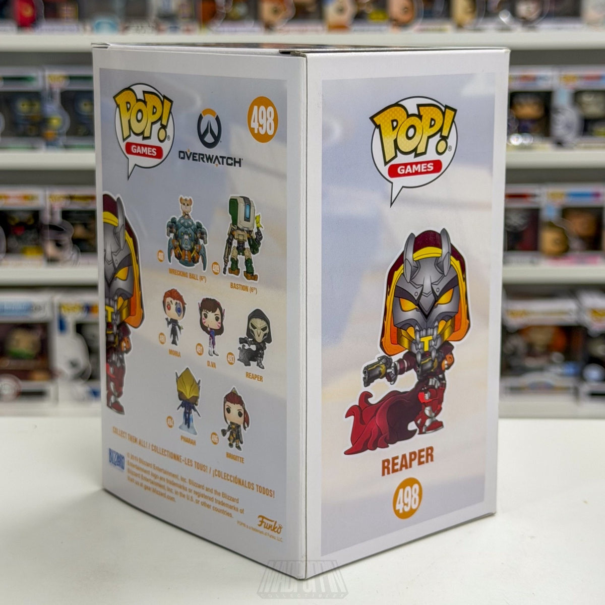 Funko Pop Video Game Overwatch Reaper Hellfire Walmart 498 Blizzard Vinyl Figure