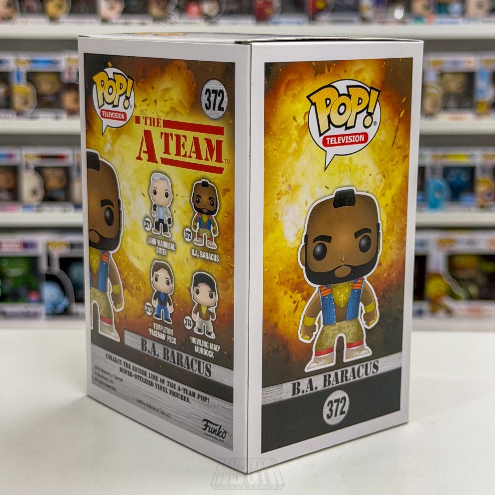 Funko Pop TV The A-Team B.A. Baracus 372 Action Adventure Series Vinyl Figure