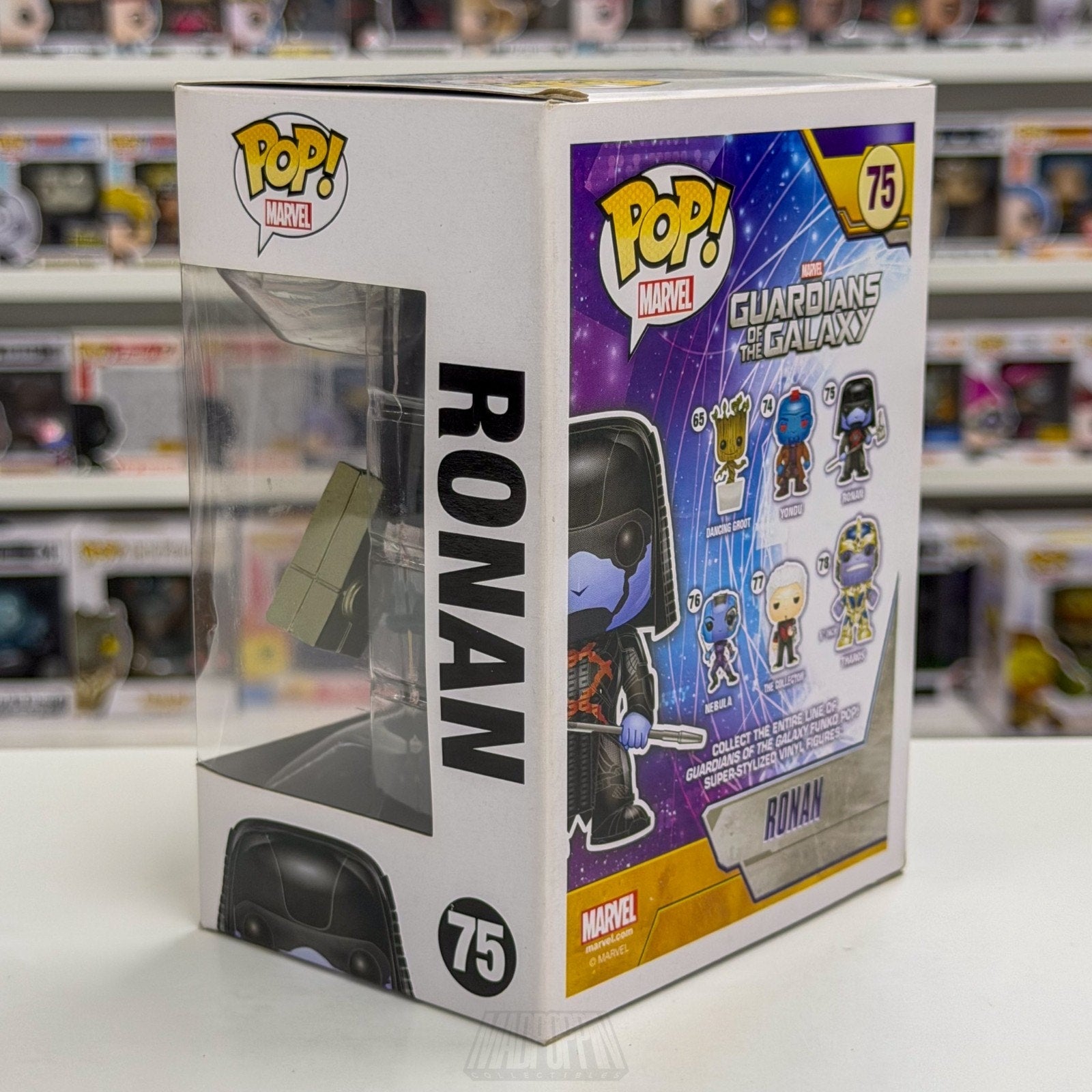 Funko Pop Marvel Guardians of the Galaxy Ronan the Accuser 75 Toy Vinyl Figure