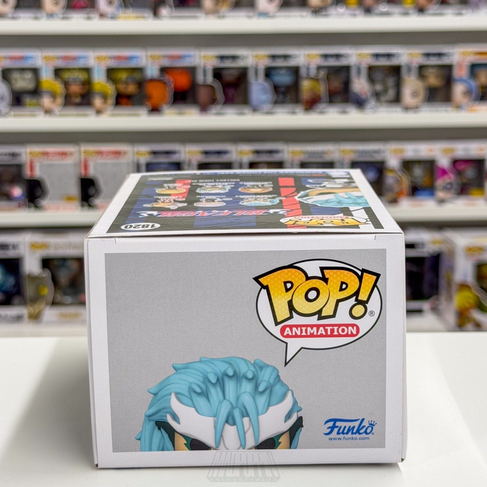 Funko Pop Anime Bleach Grimmjow Jeagerjaque 1820 Japanese Manga Toy Vinyl Figure