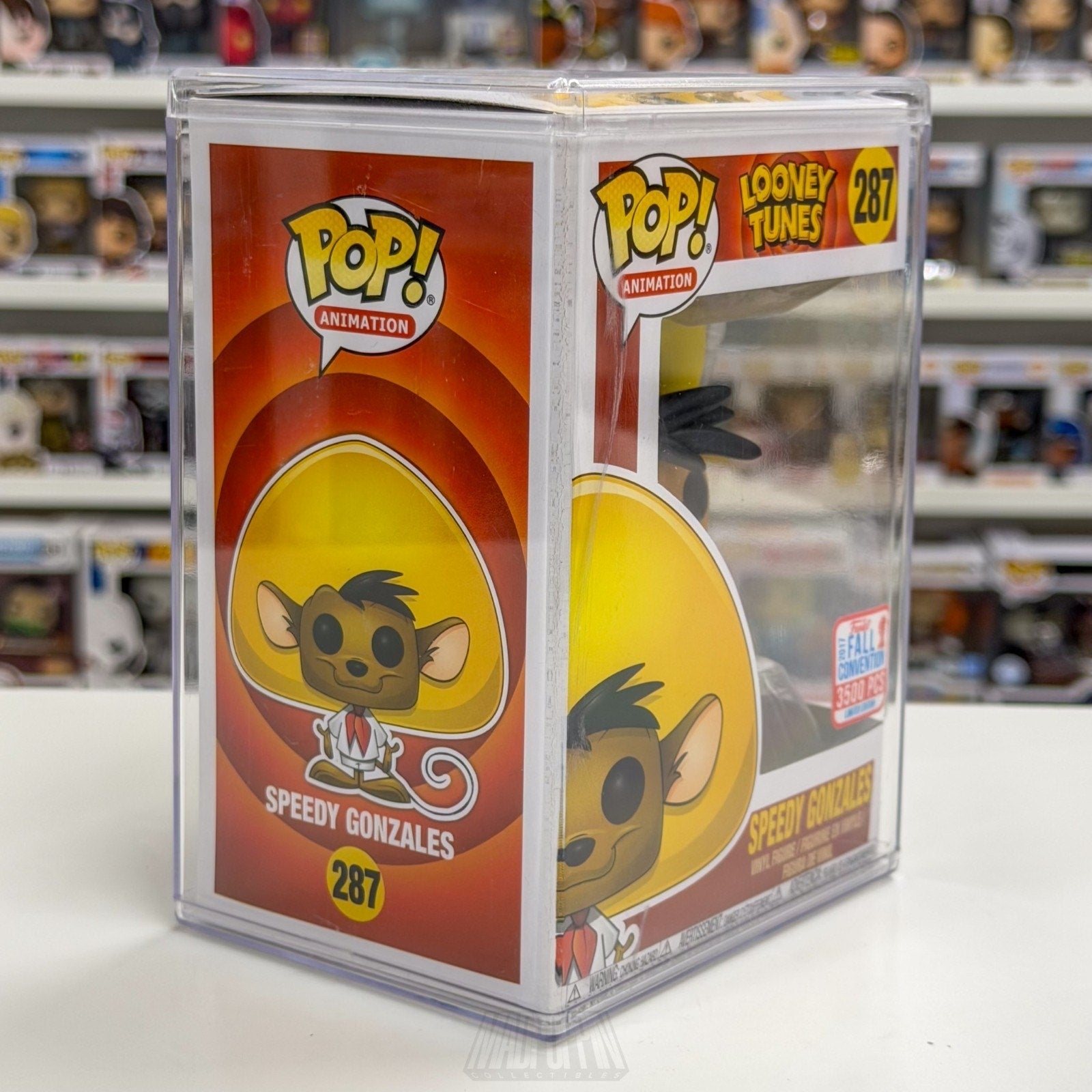 Funko Pop Animation Looney Tunes Speedy Gonzales NYCC 287 Cartoon Vinyl Figure