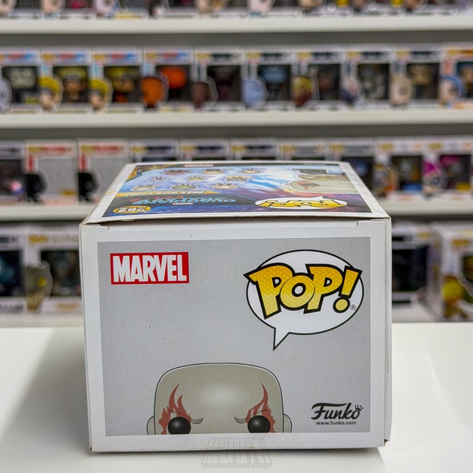Funko Pop Marvel Guardians of the Galaxy Drax with Groot FYE 262 Vinyl Figure
