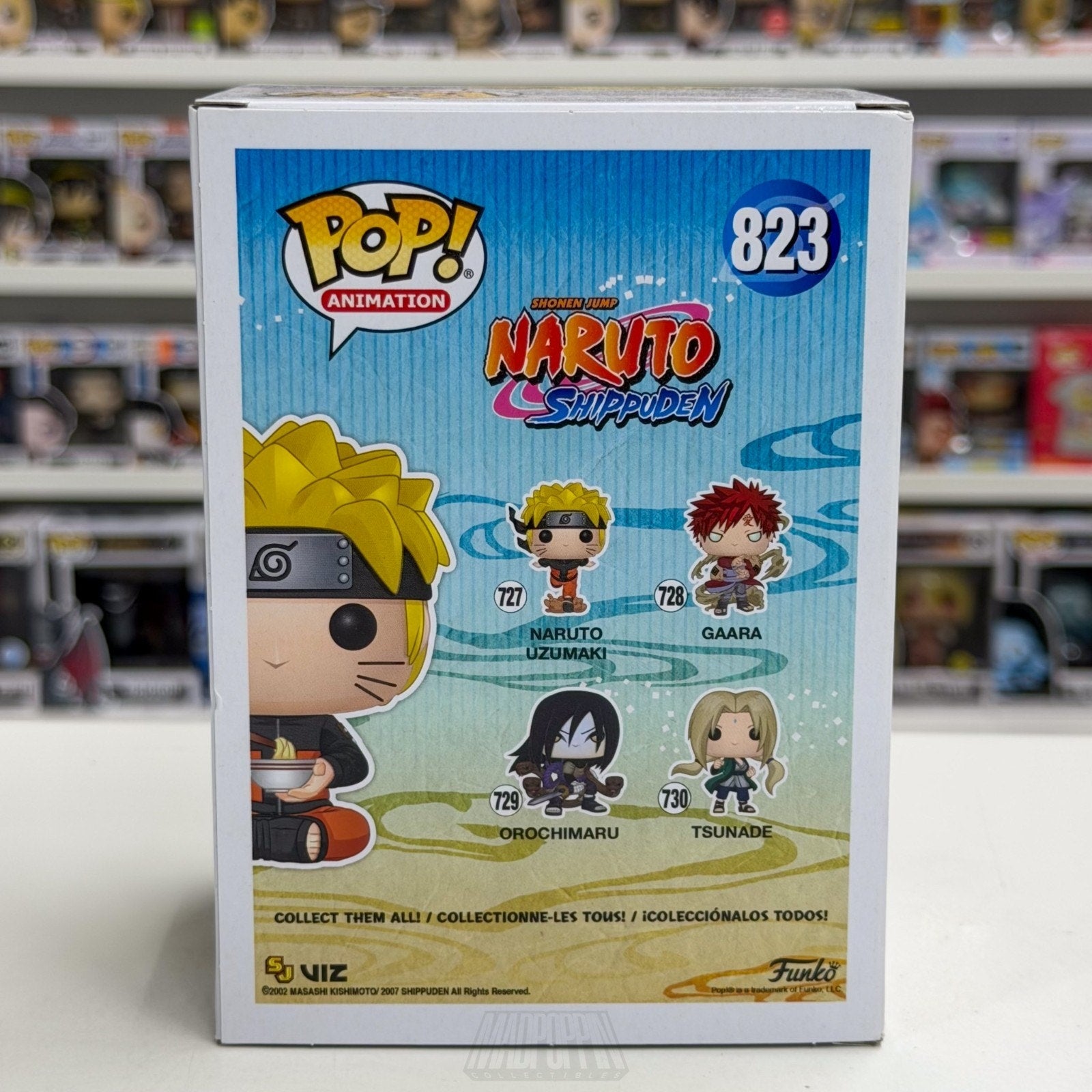 Funko Pop Anime Naruto Uzumaki Eating Noodles BoxLunch 823 Manga Vinyl Figure